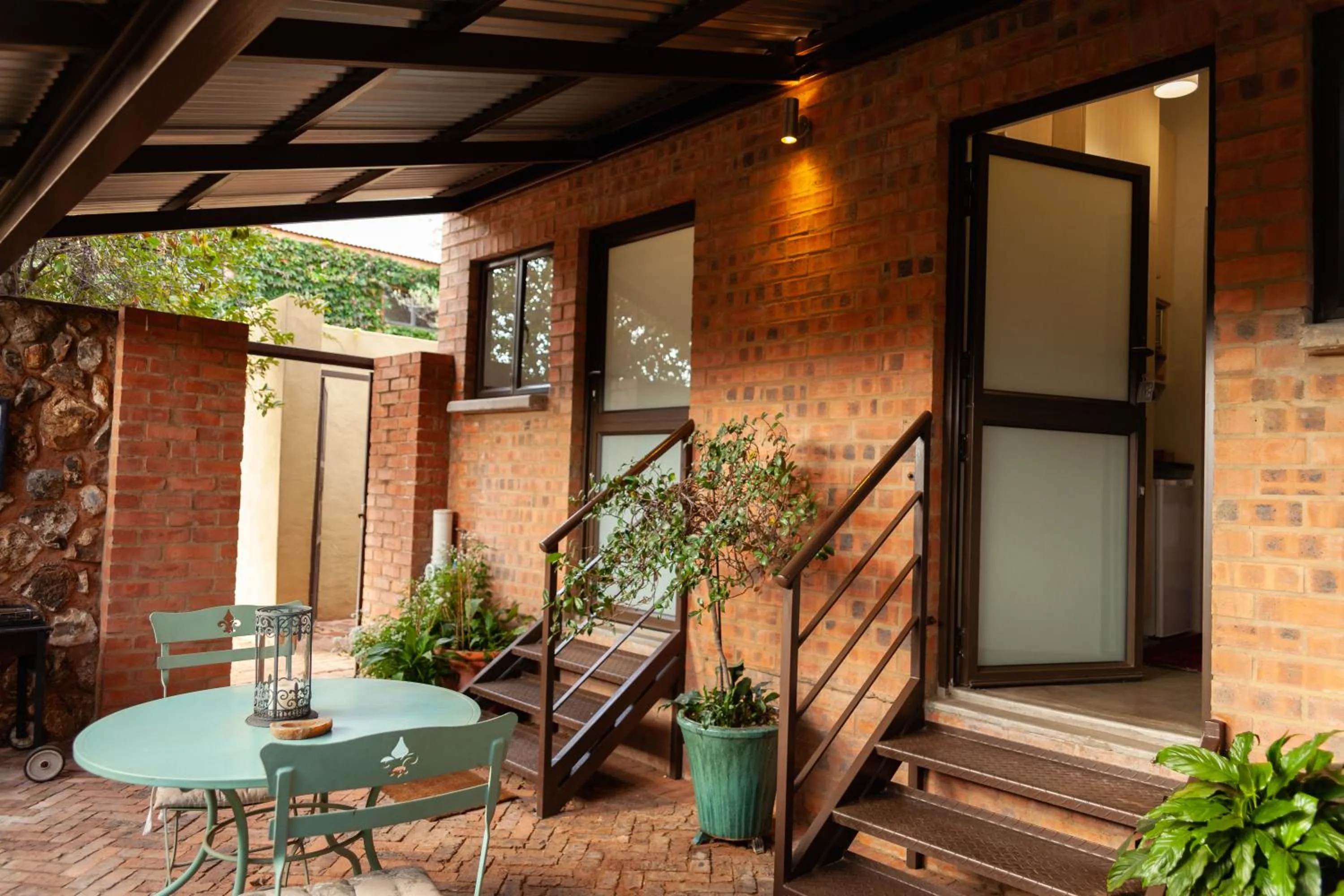 Patio in Twin Rivers Bed and Breakfast
