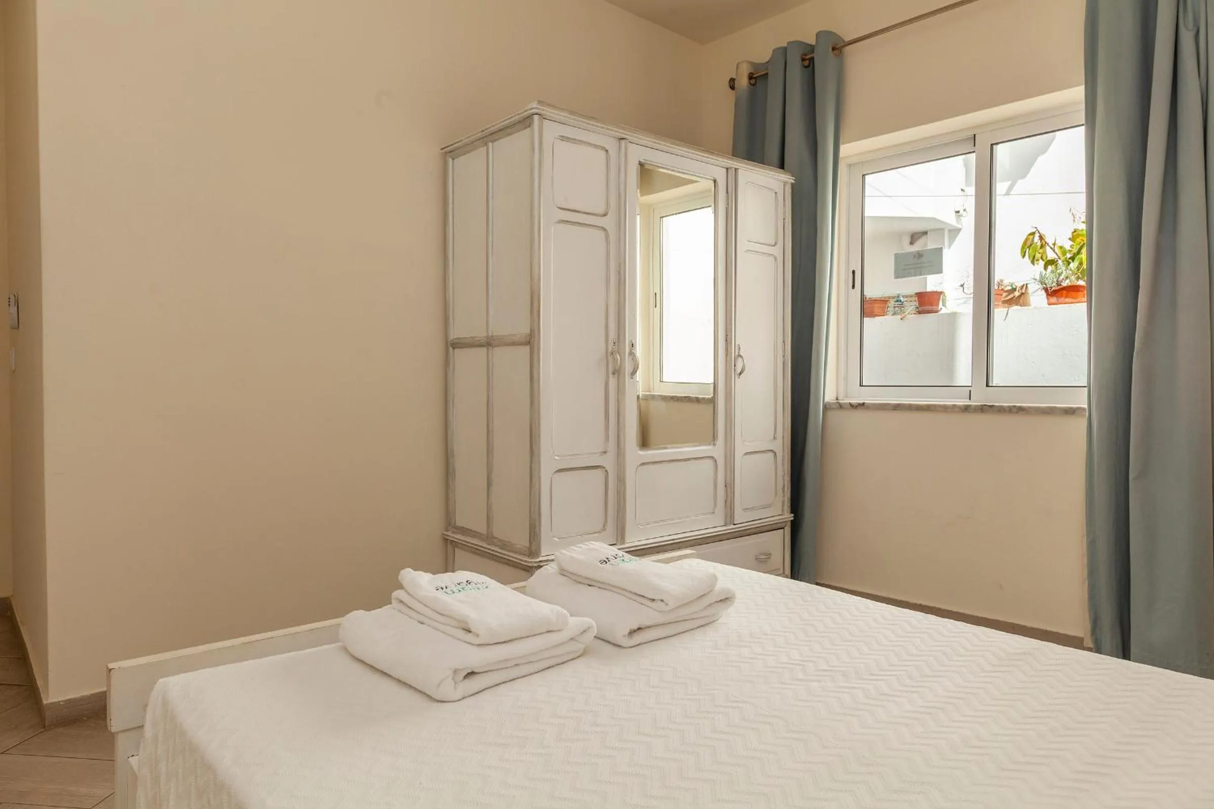 Bed in Lagos Center Apartment