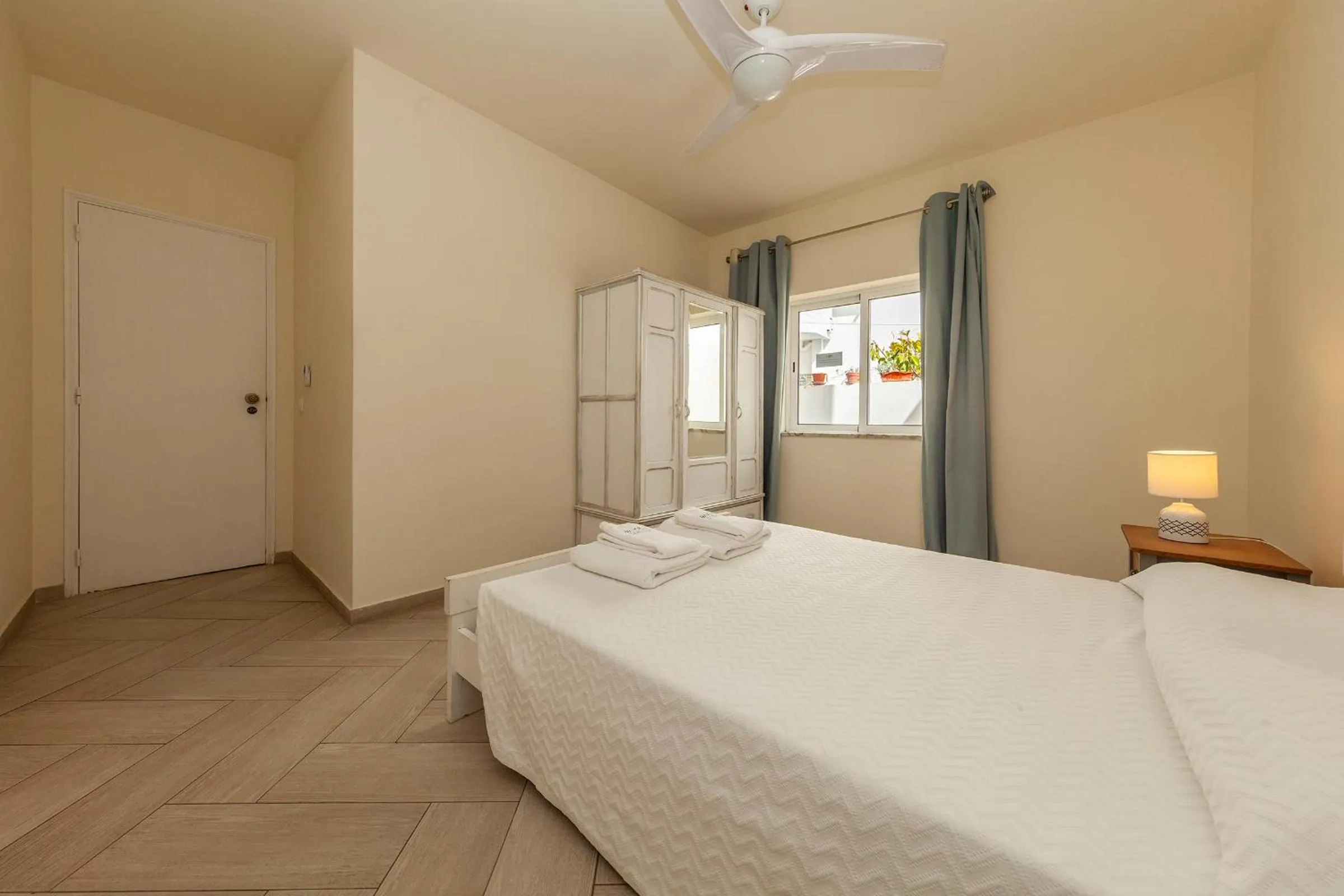 Bed in Lagos Center Apartment