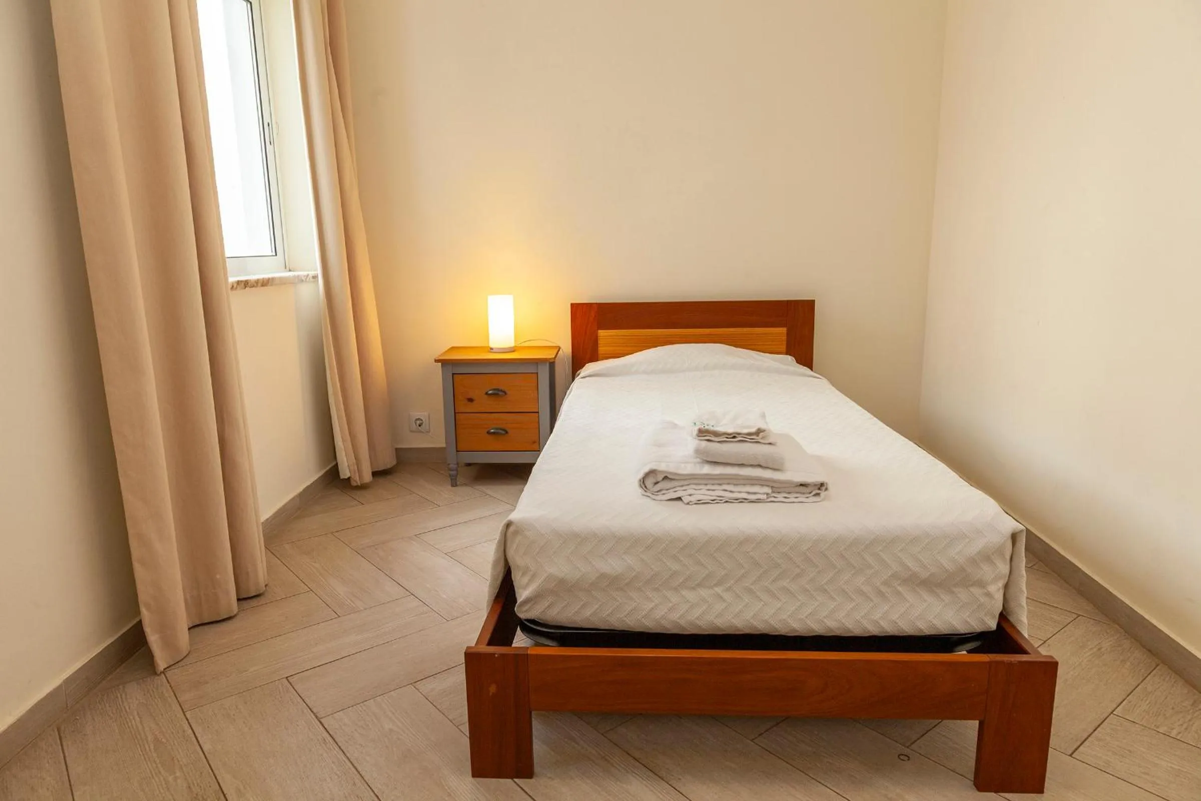 Bed in Lagos Center Apartment