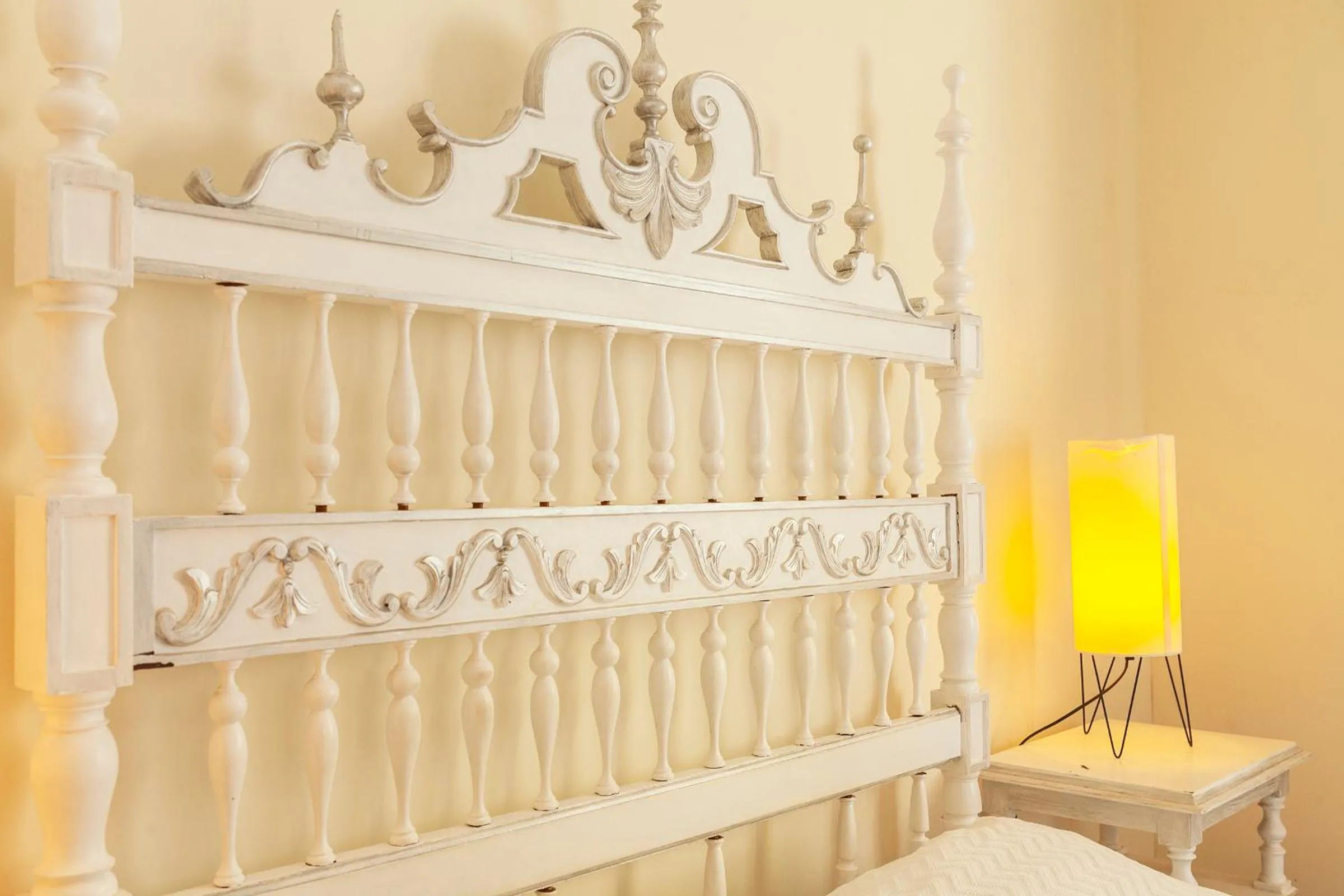 Bed in Lagos Center Apartment