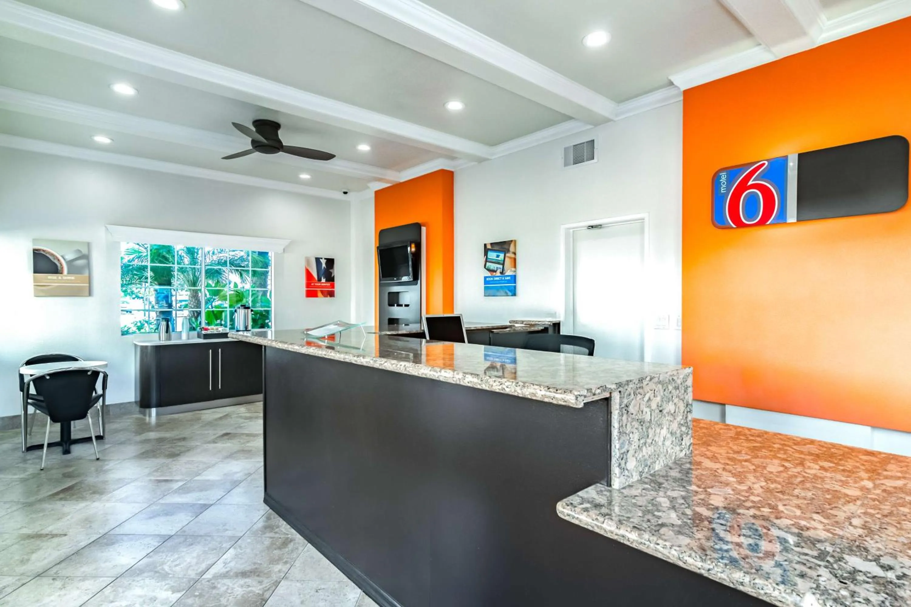 Lobby or reception in Motel 6-Anaheim, CA