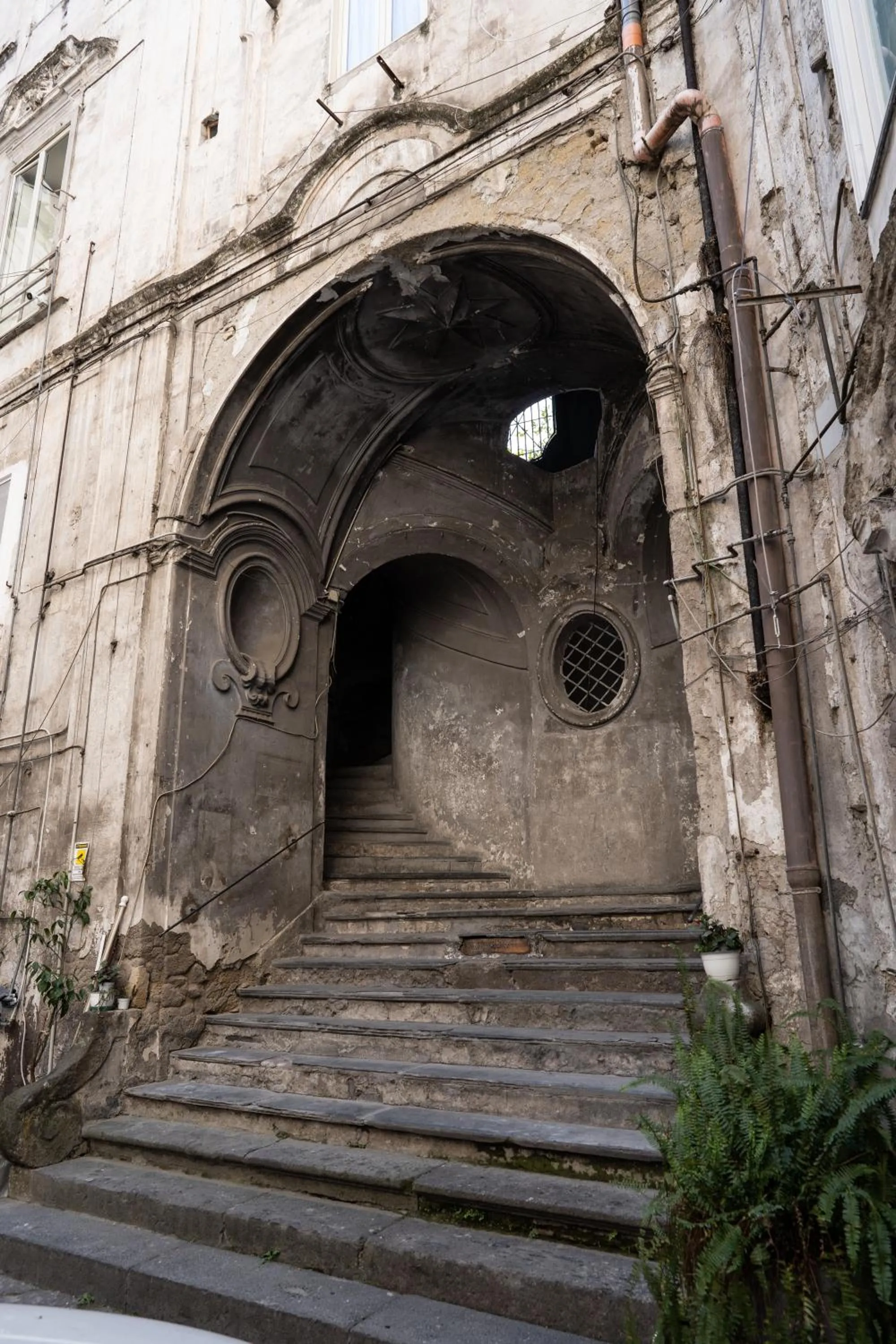 Facade/entrance in San Felice Palace