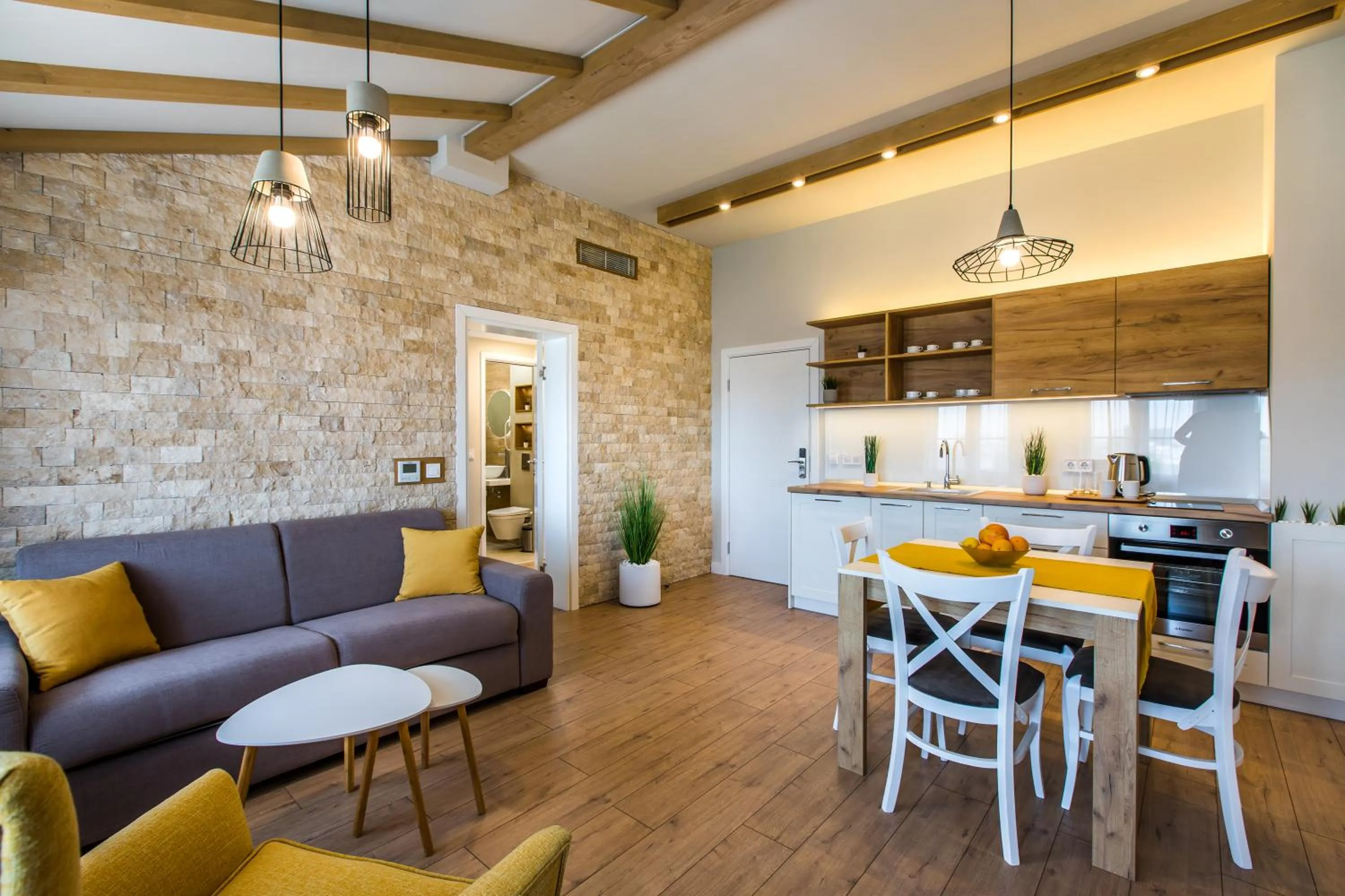 Kitchen or kitchenette in HillHouse Plovdiv