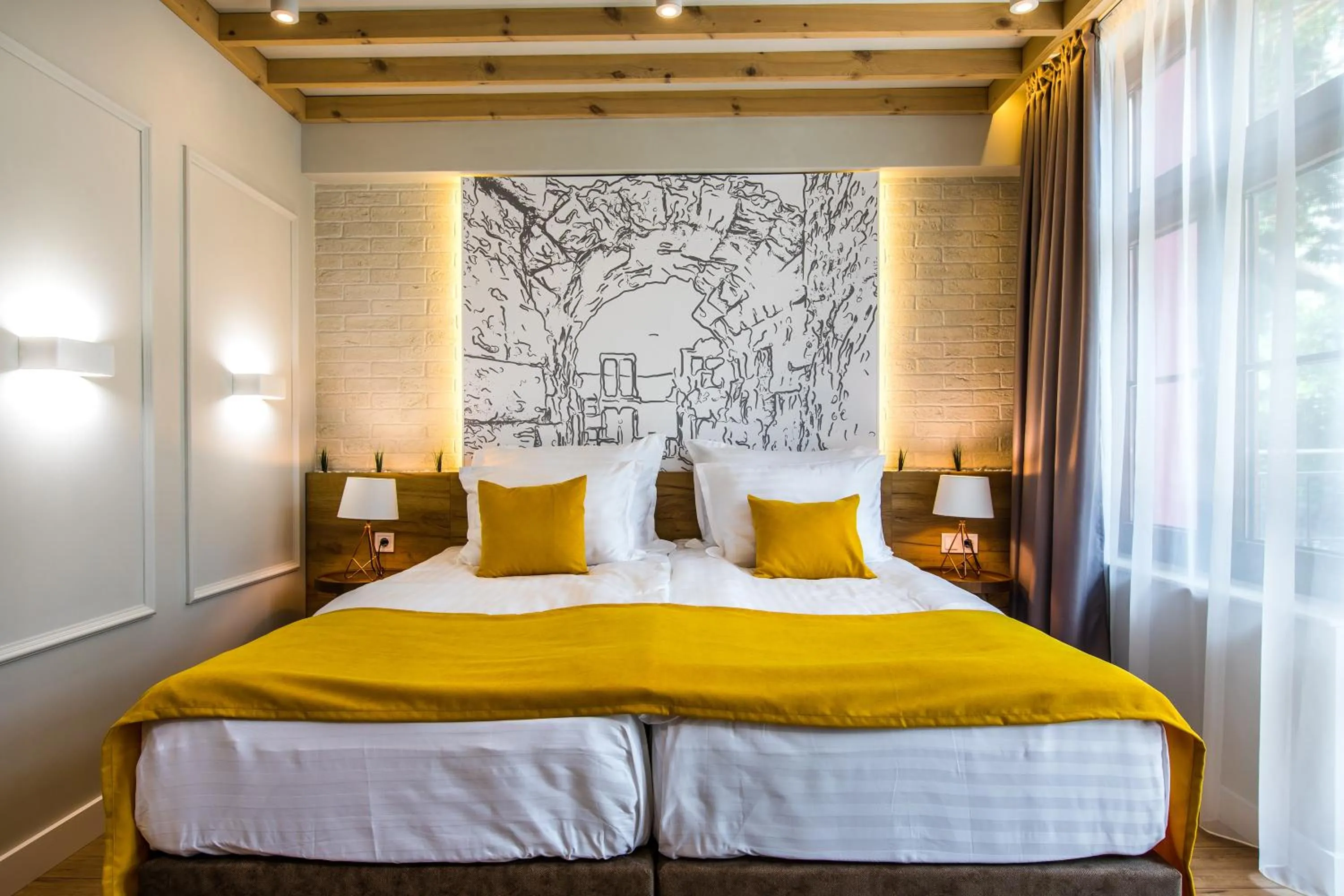 Bed in HillHouse Plovdiv