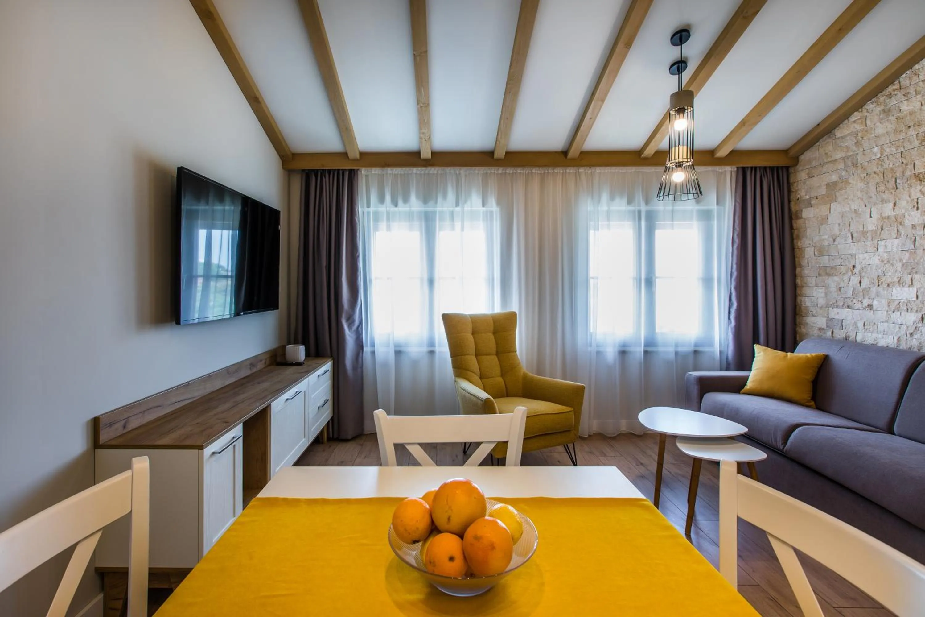 Living room in HillHouse Plovdiv