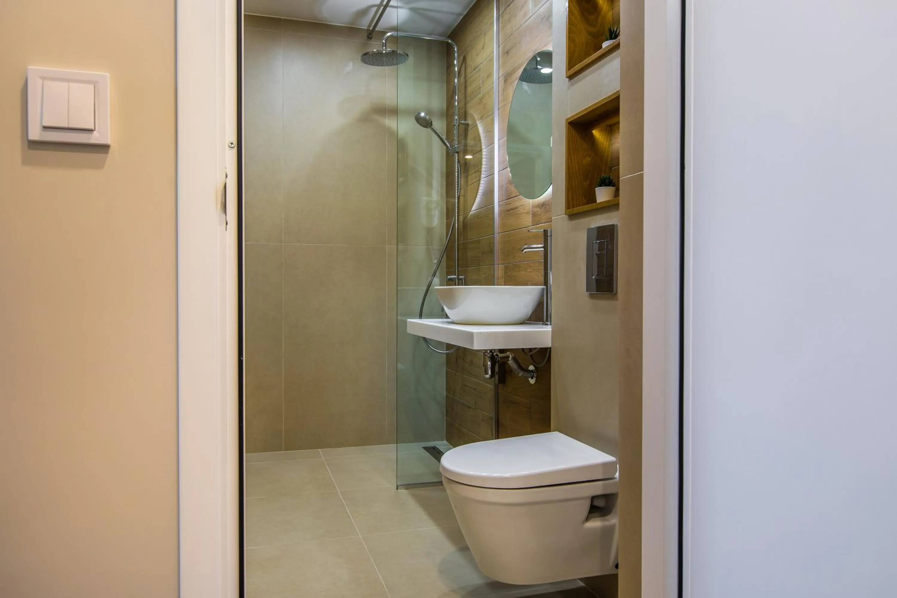 Shower in HillHouse Plovdiv