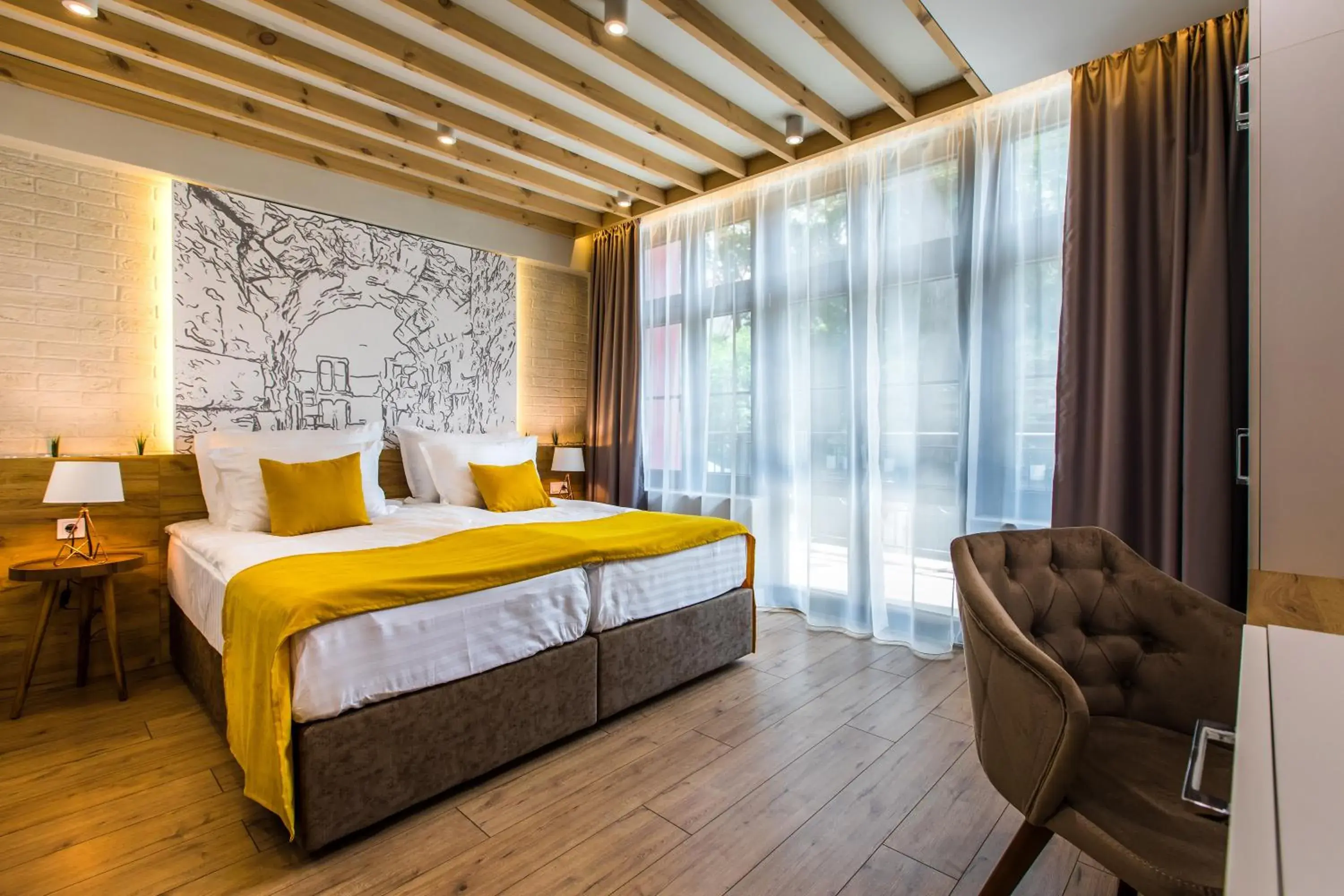 Double Room with Balcony - single occupancy in HillHouse Plovdiv Double Room with Balcony - single occupancy in HillHouse Plovdiv