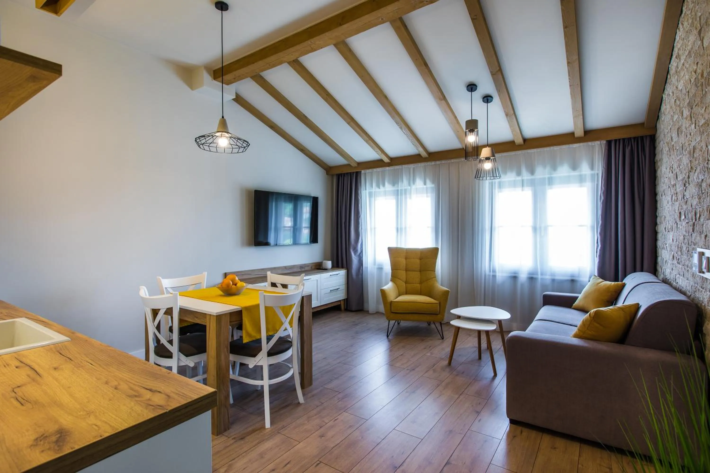 Living room in HillHouse Plovdiv