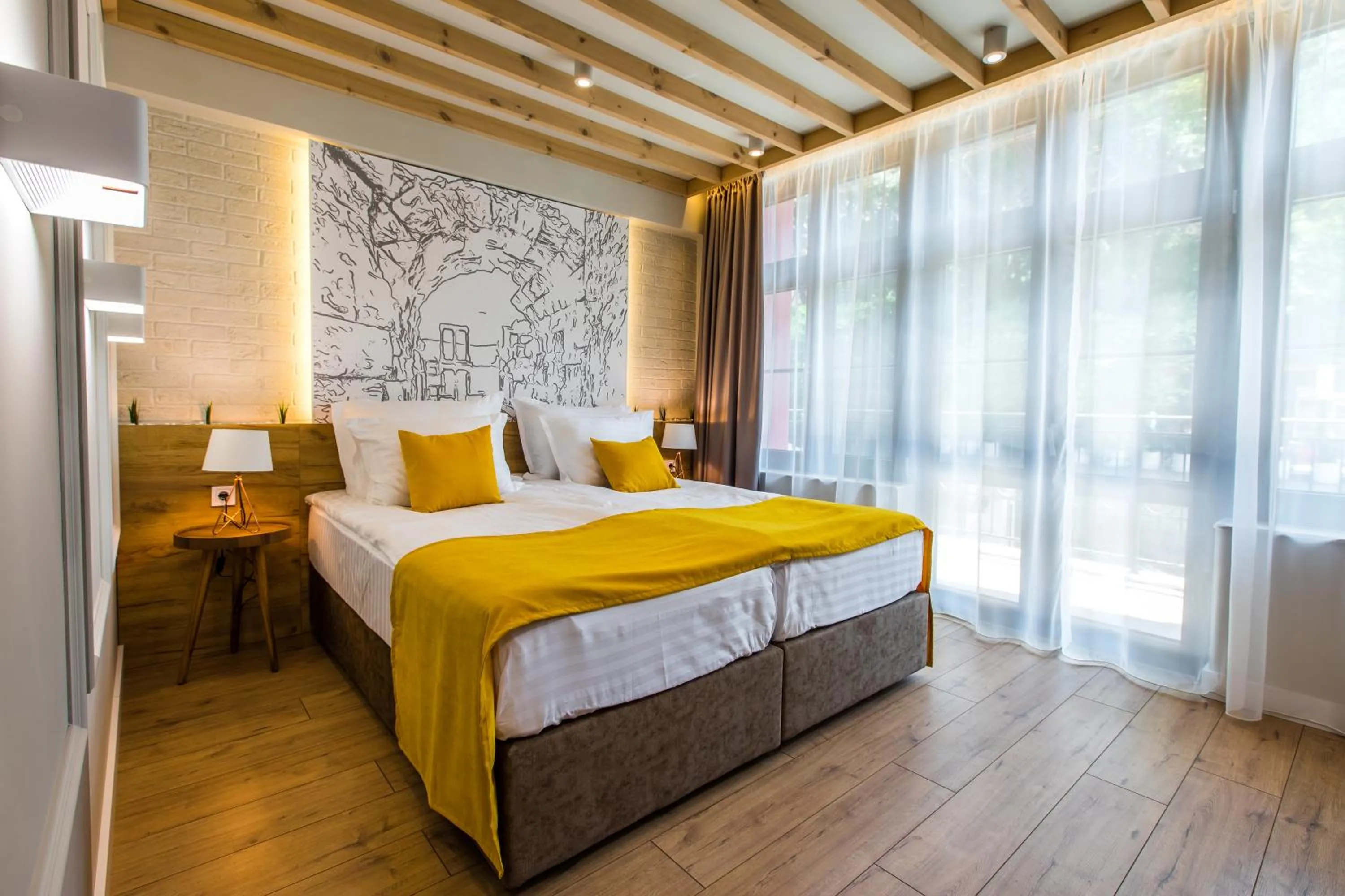 Bed in HillHouse Plovdiv