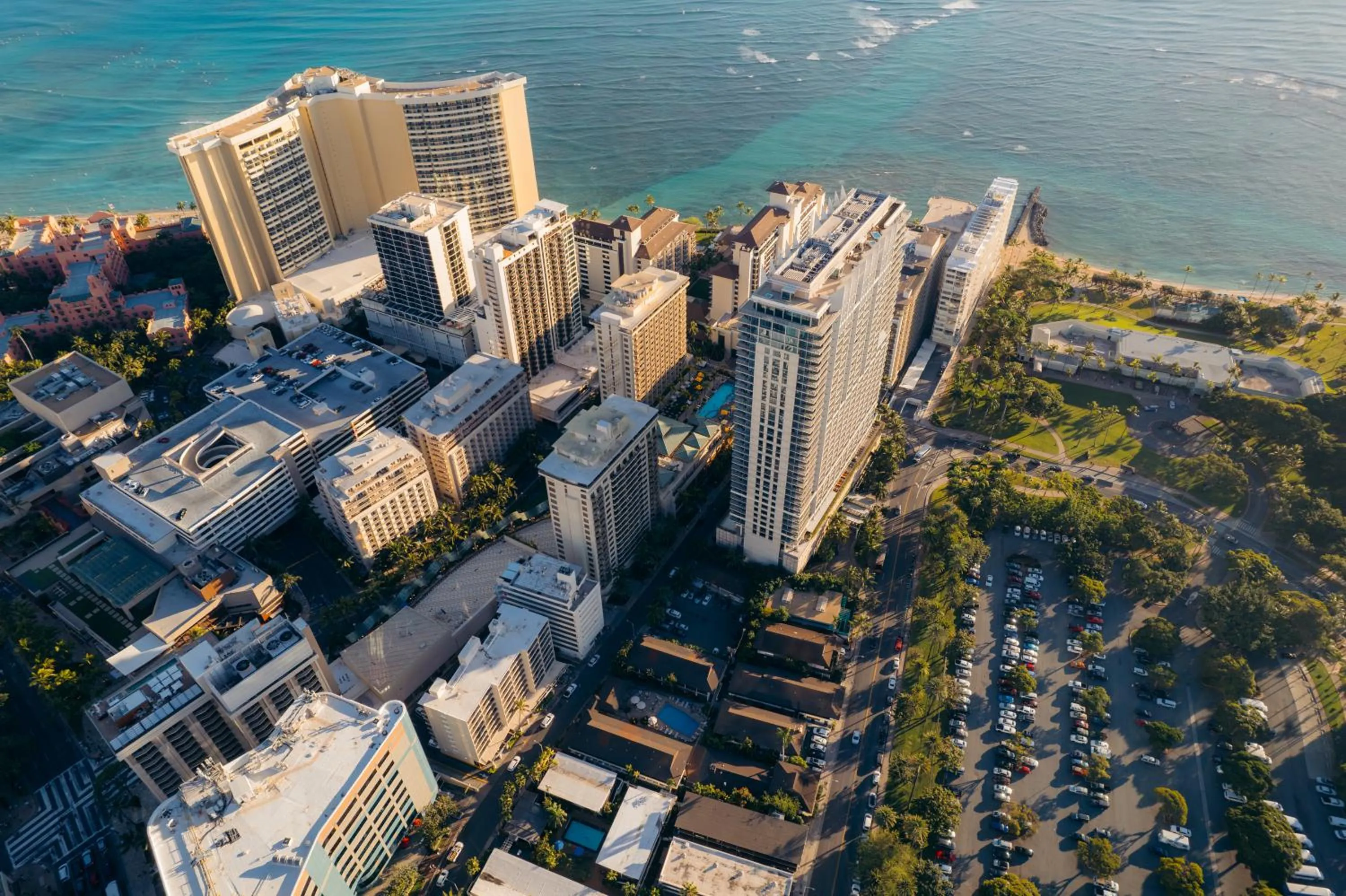 Bird's eye view in Waikiki Heritage Hotel