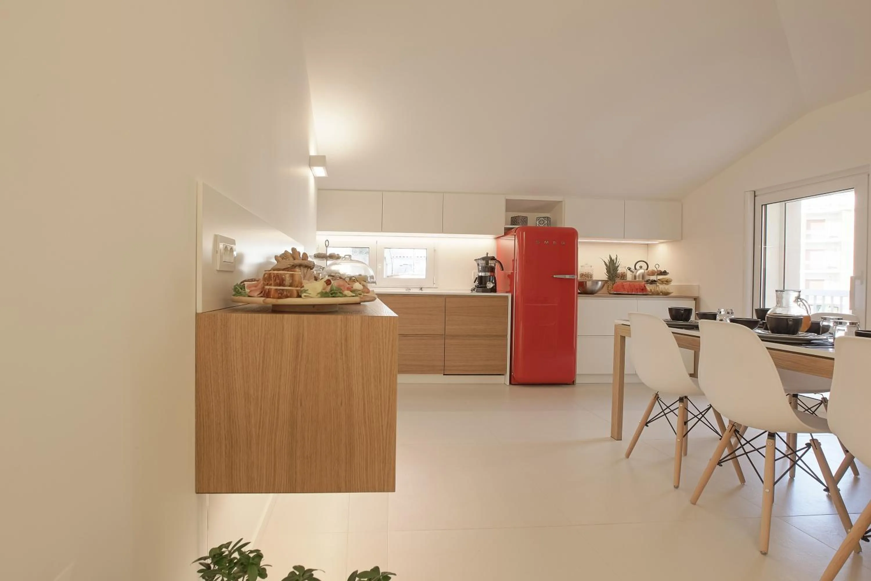 Kitchen or kitchenette in Hedoné Design Experience B&B