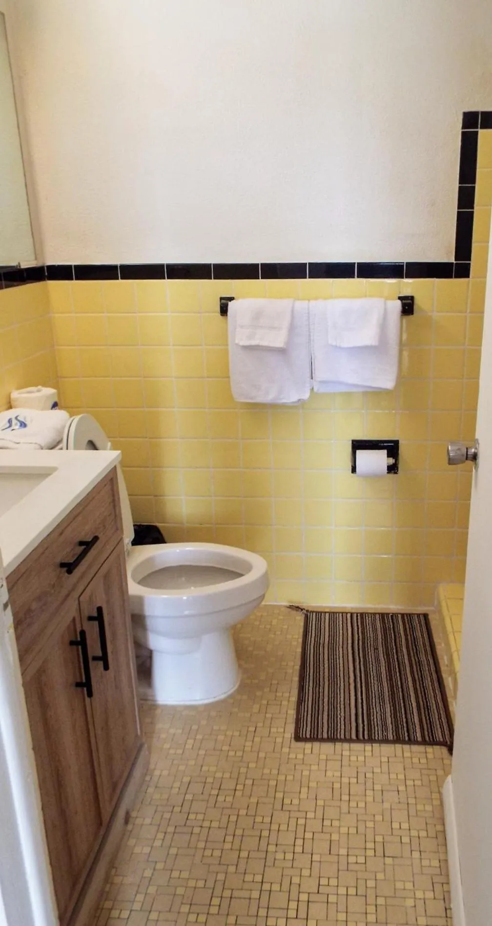 Family in Davis Motel