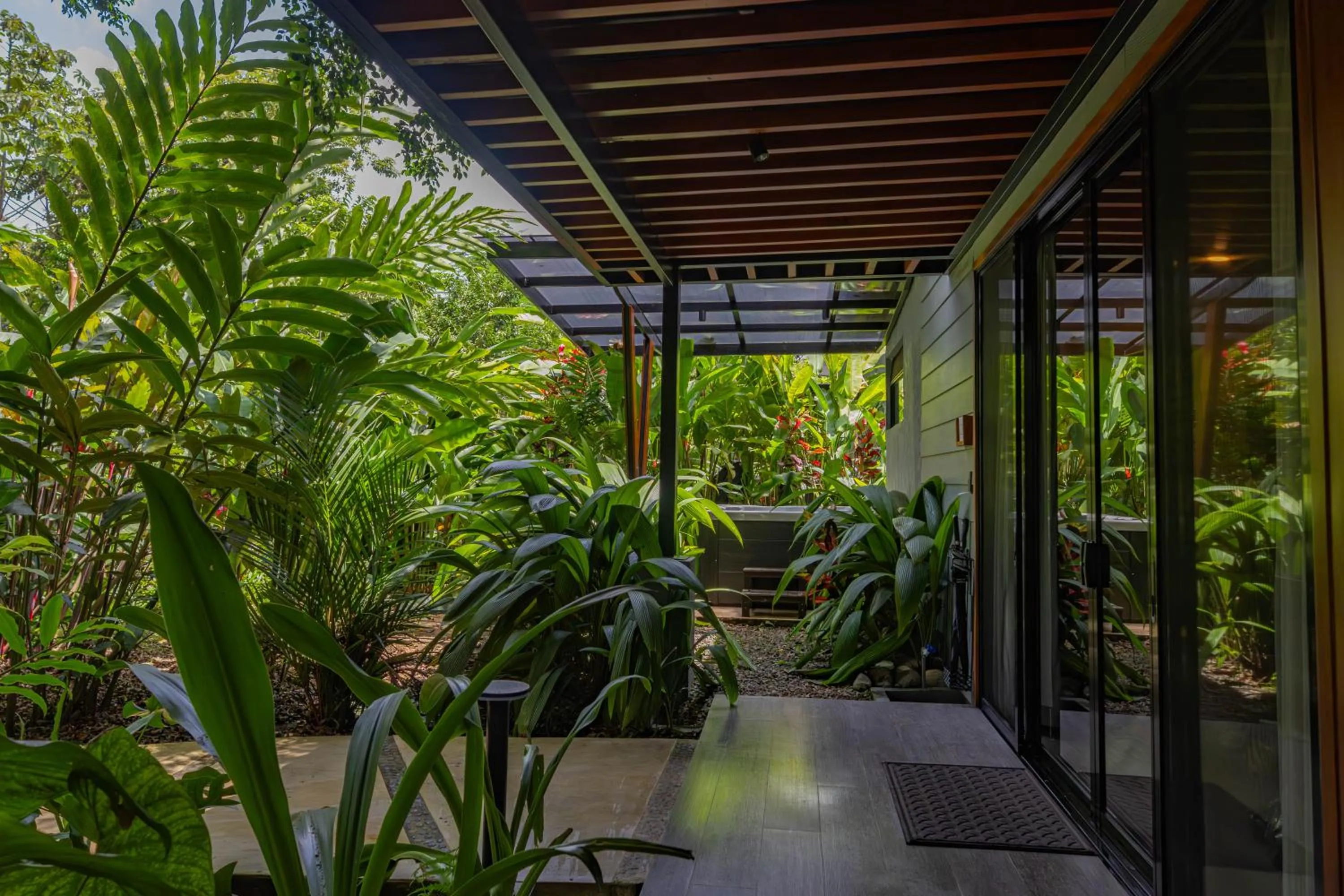 Balcony/Terrace in Noah's Forest Hotel by Tifakara