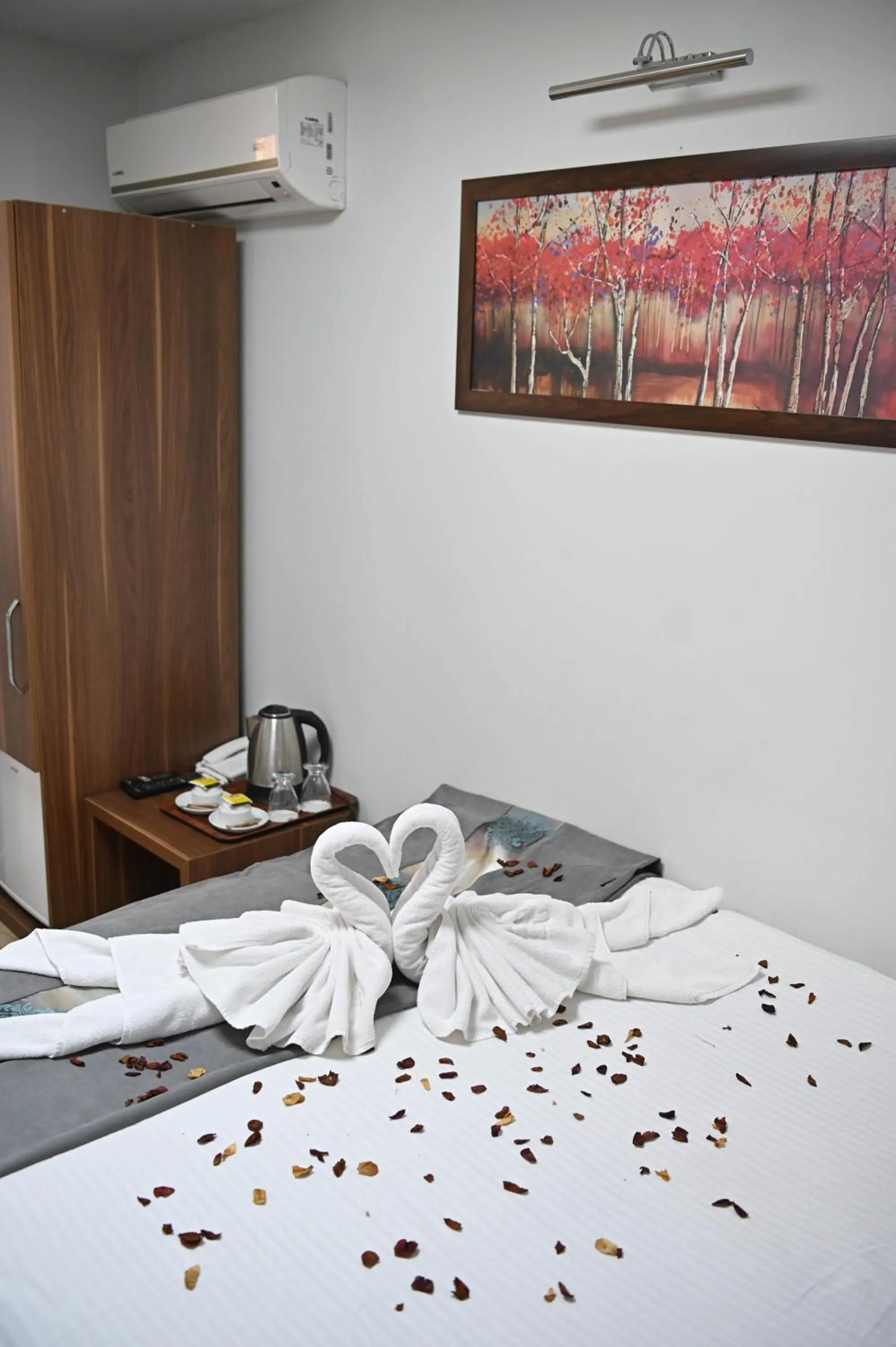 Bed in Safir Gold Hotel