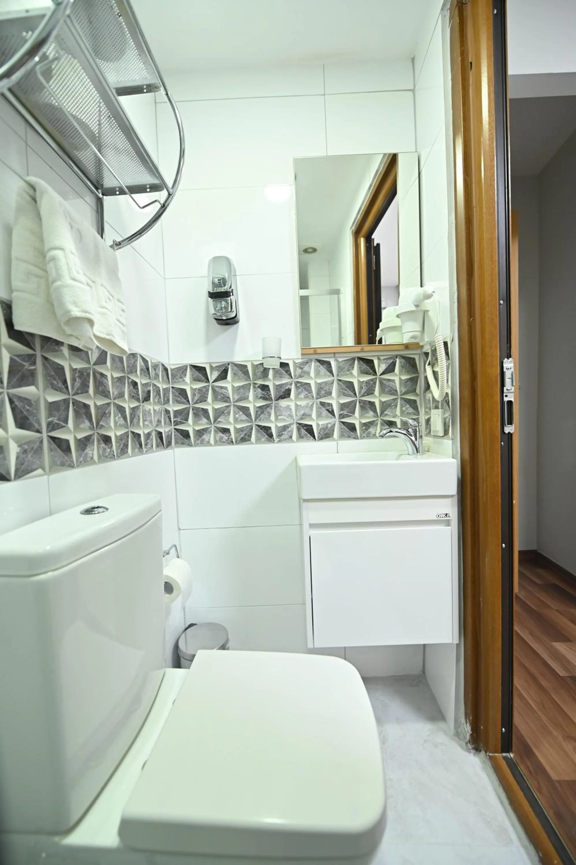 Bed in Safir Gold Hotel