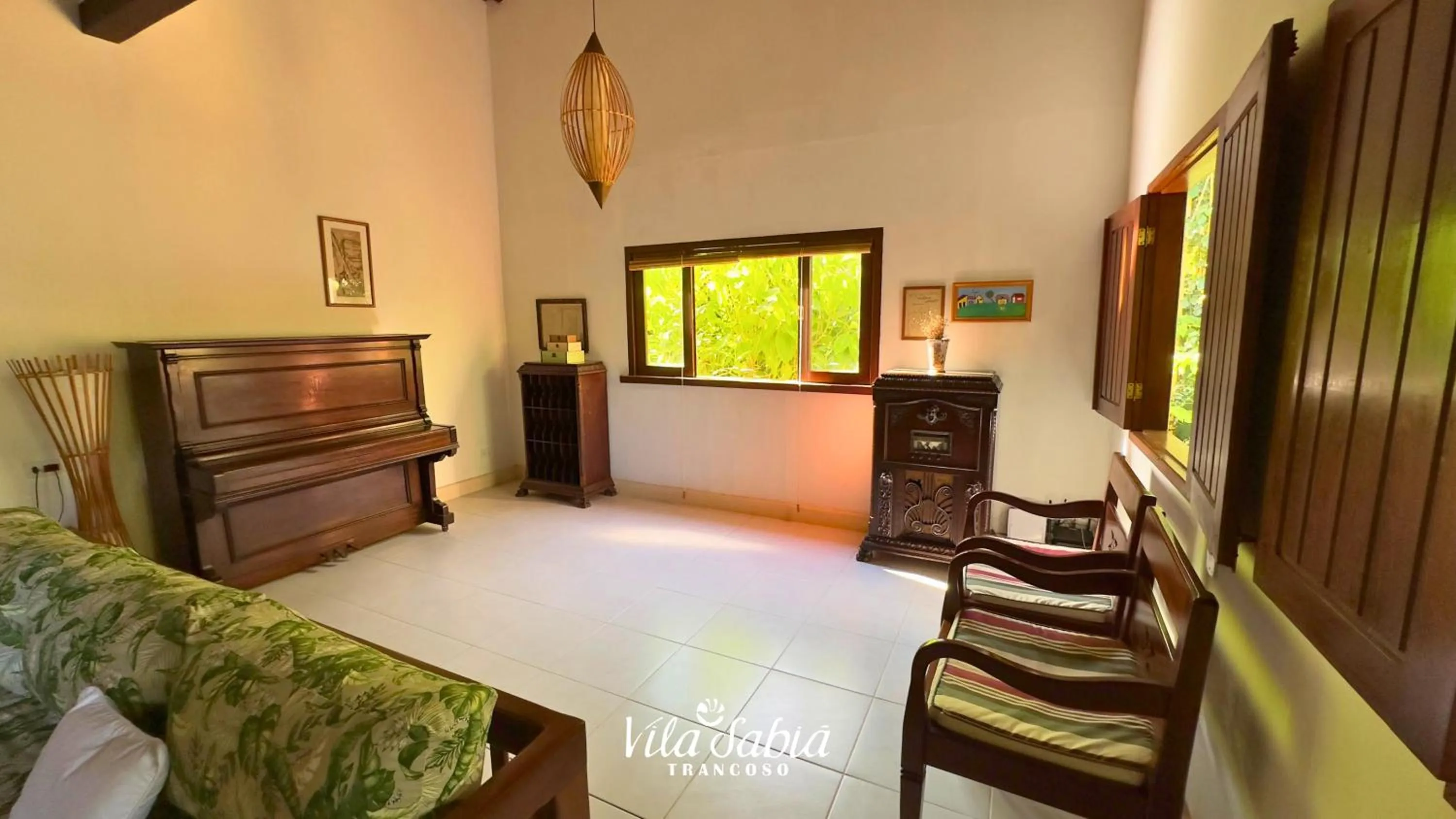 Living room, Bed in Vila Sabiá Trancoso