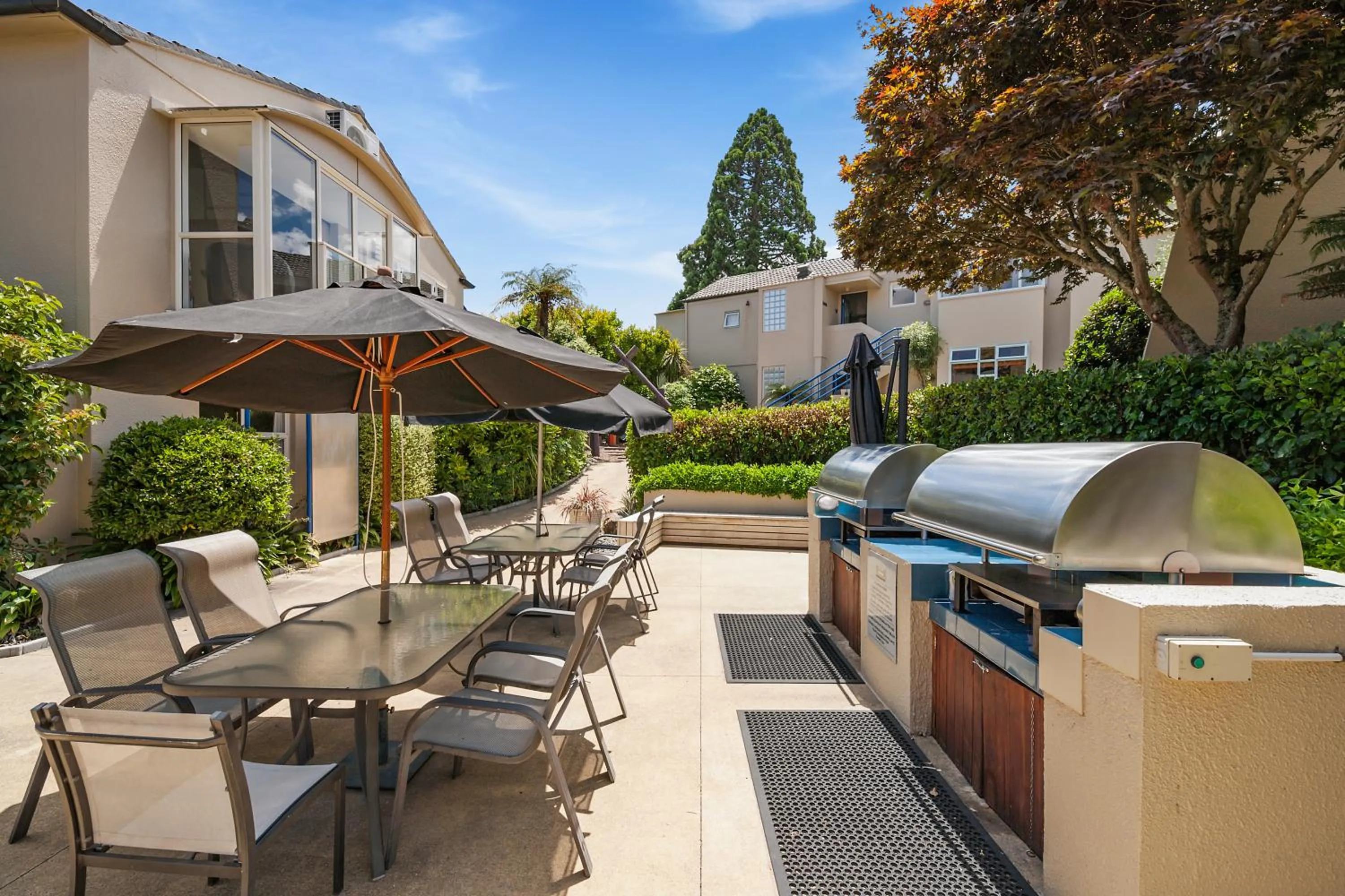 BBQ facilities in The Village Resort