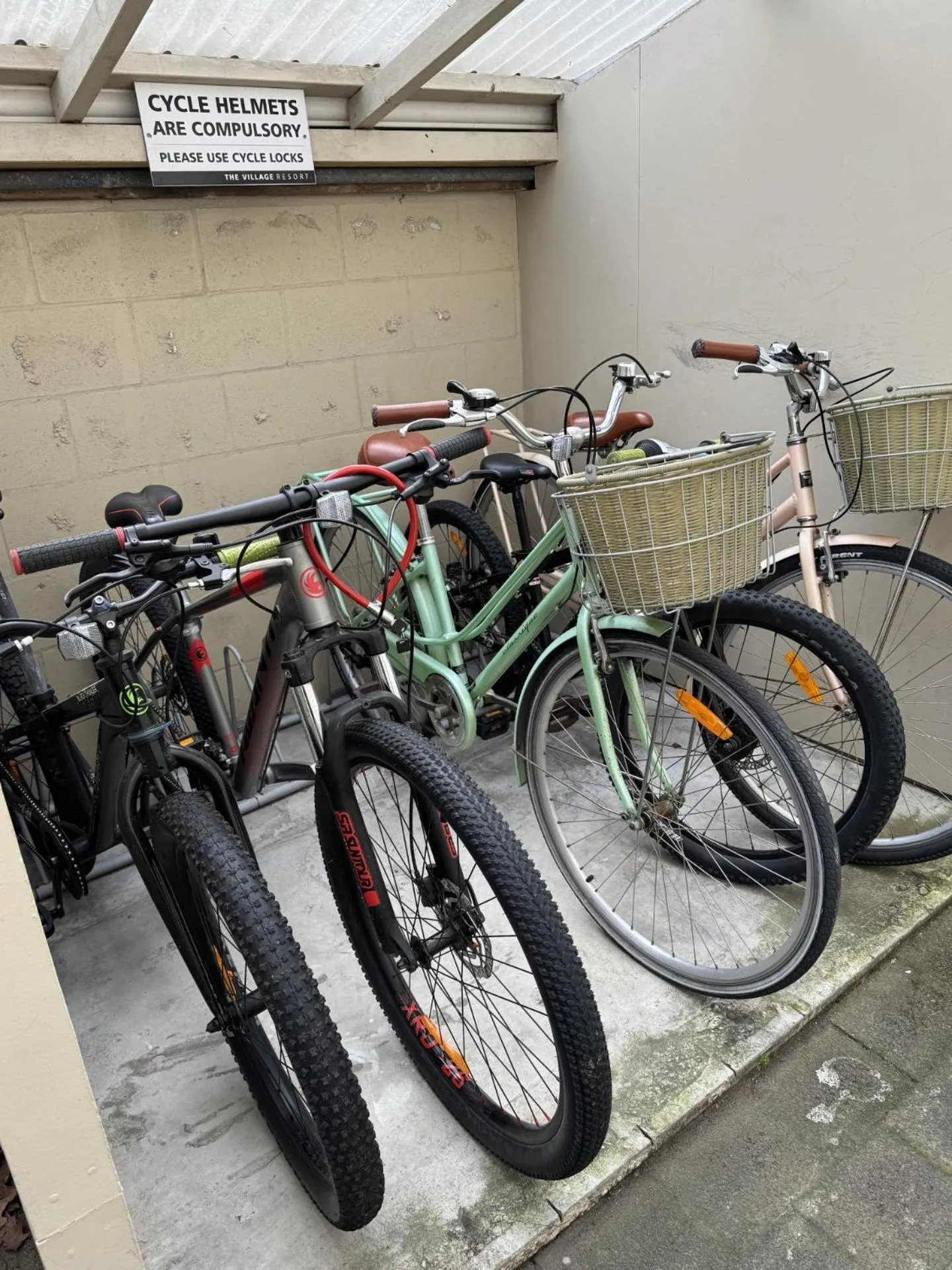 Cycling in The Village Resort