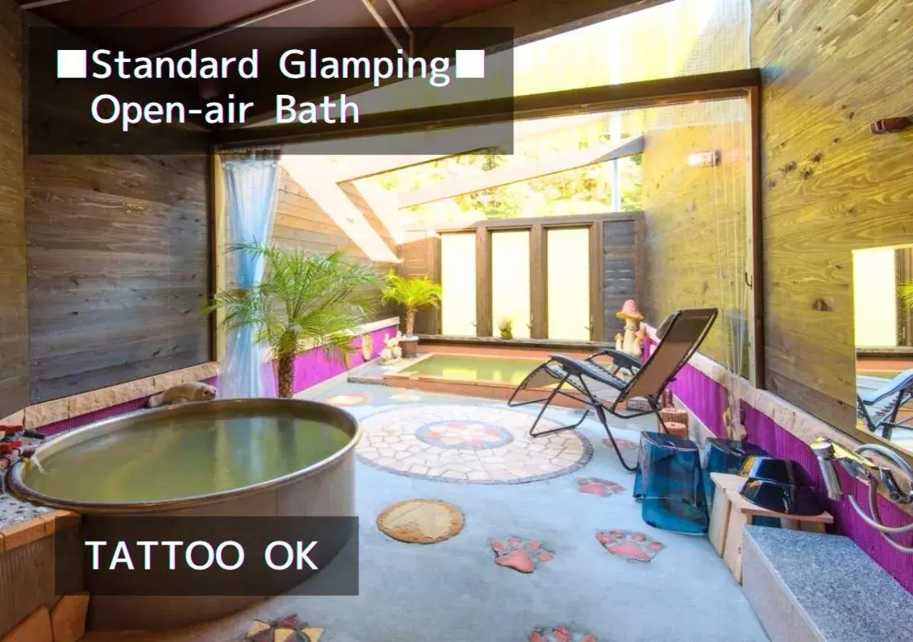 Glamping Standard Dome Tent with Open-Air Bath in Bihadanoyu Koshikano Onsen Glamping Standard Dome Tent with Open-Air Bath in Bihadanoyu Koshikano Onsen