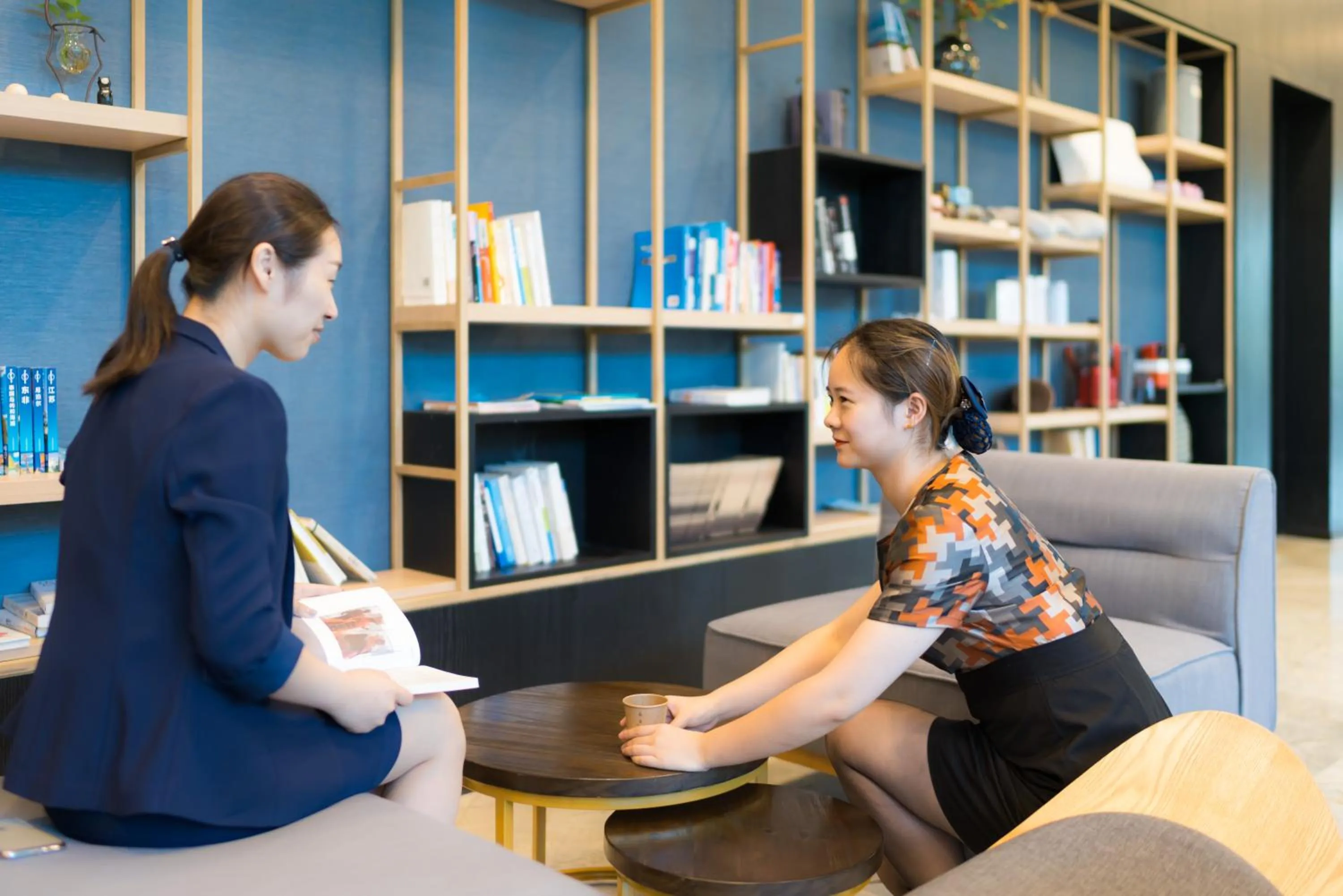 Library in Atour Hotel (Mogan Mountain)