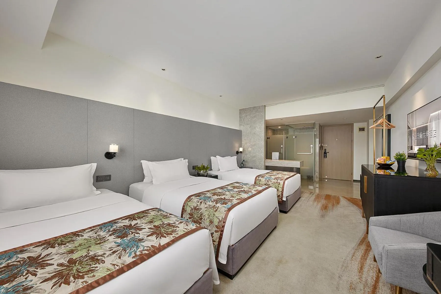 Bed in Dashen Hotel Shunde Lecong