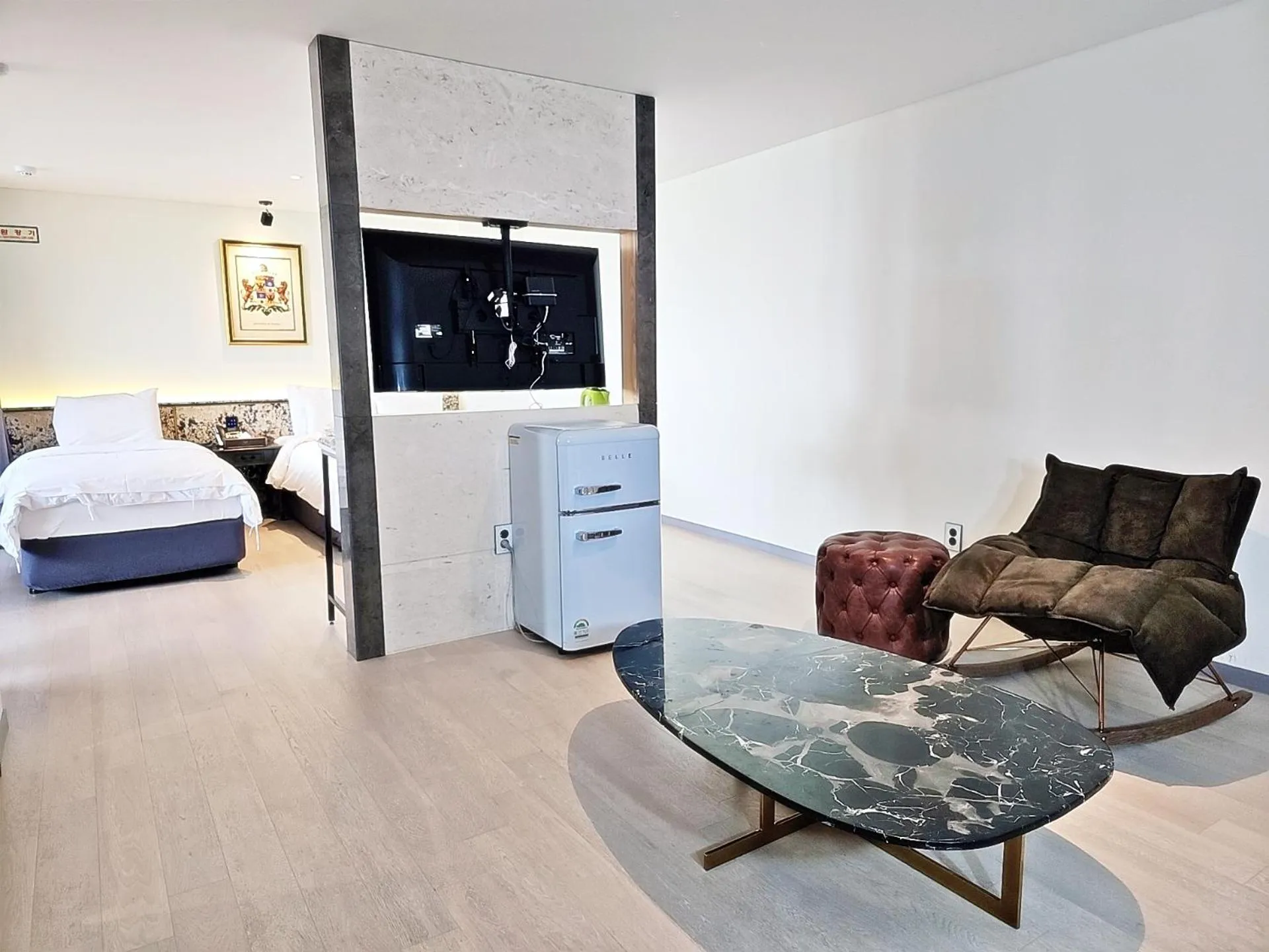 Bed in Suncheon Hotel Gite