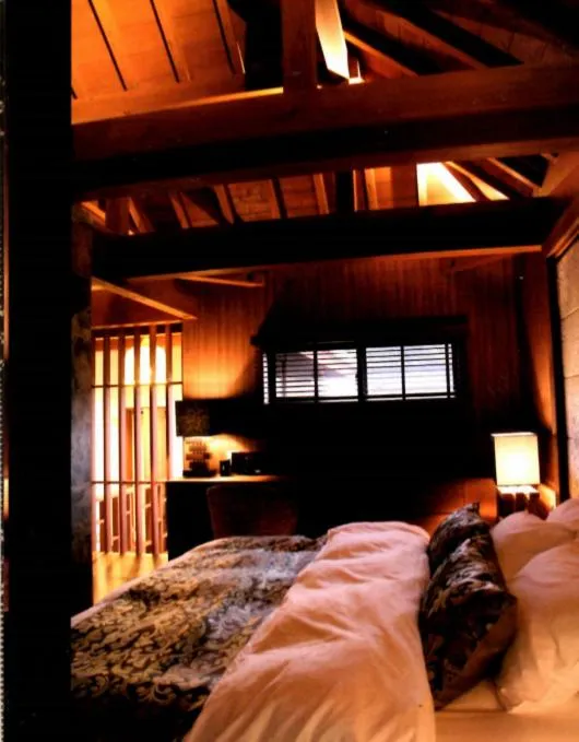 Bed in INDIGO GEO HOUSE #Ds1