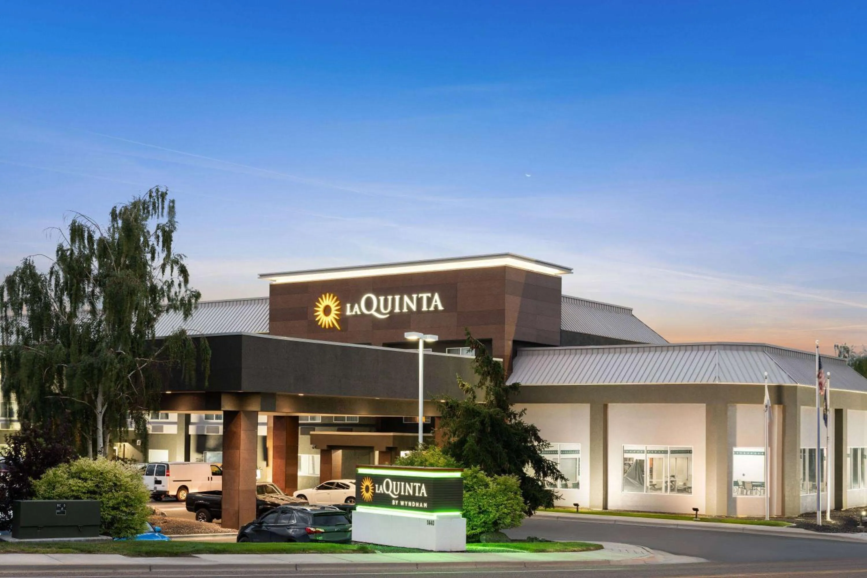 Property building in La Quinta by Wyndham Pocatello