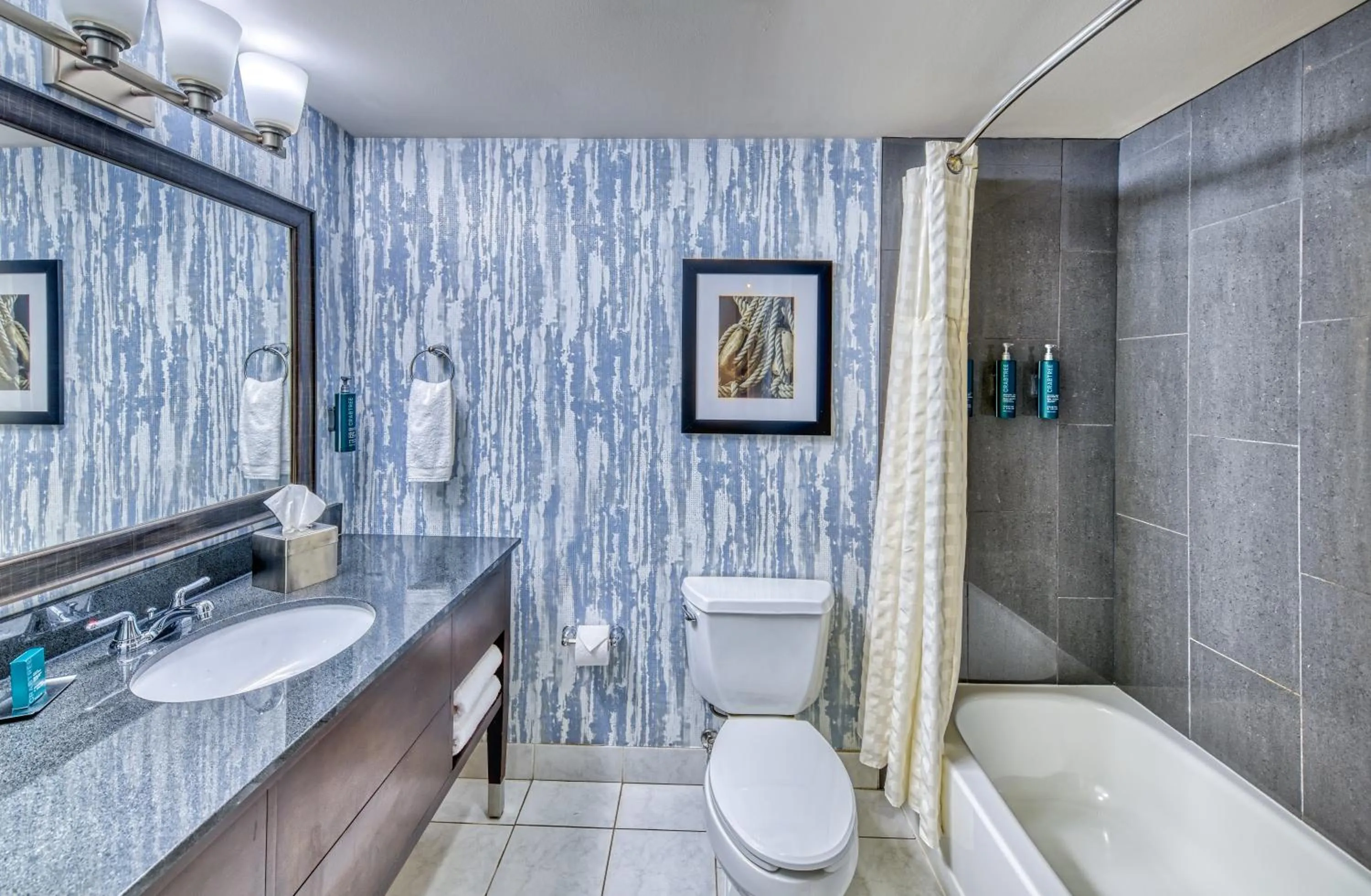 Bathroom in DoubleTree by Hilton Port Huron