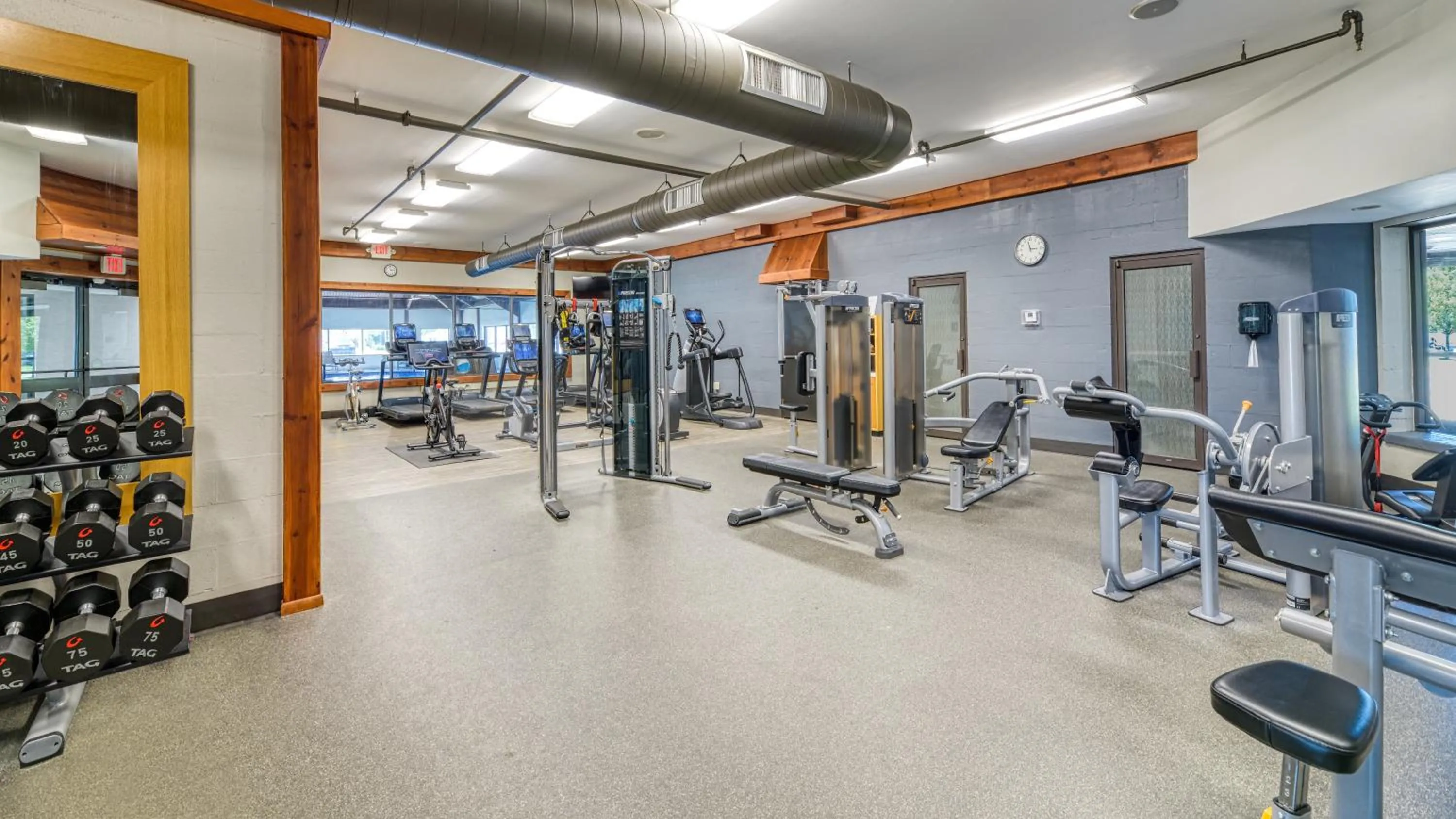 Fitness centre/facilities in DoubleTree by Hilton Port Huron