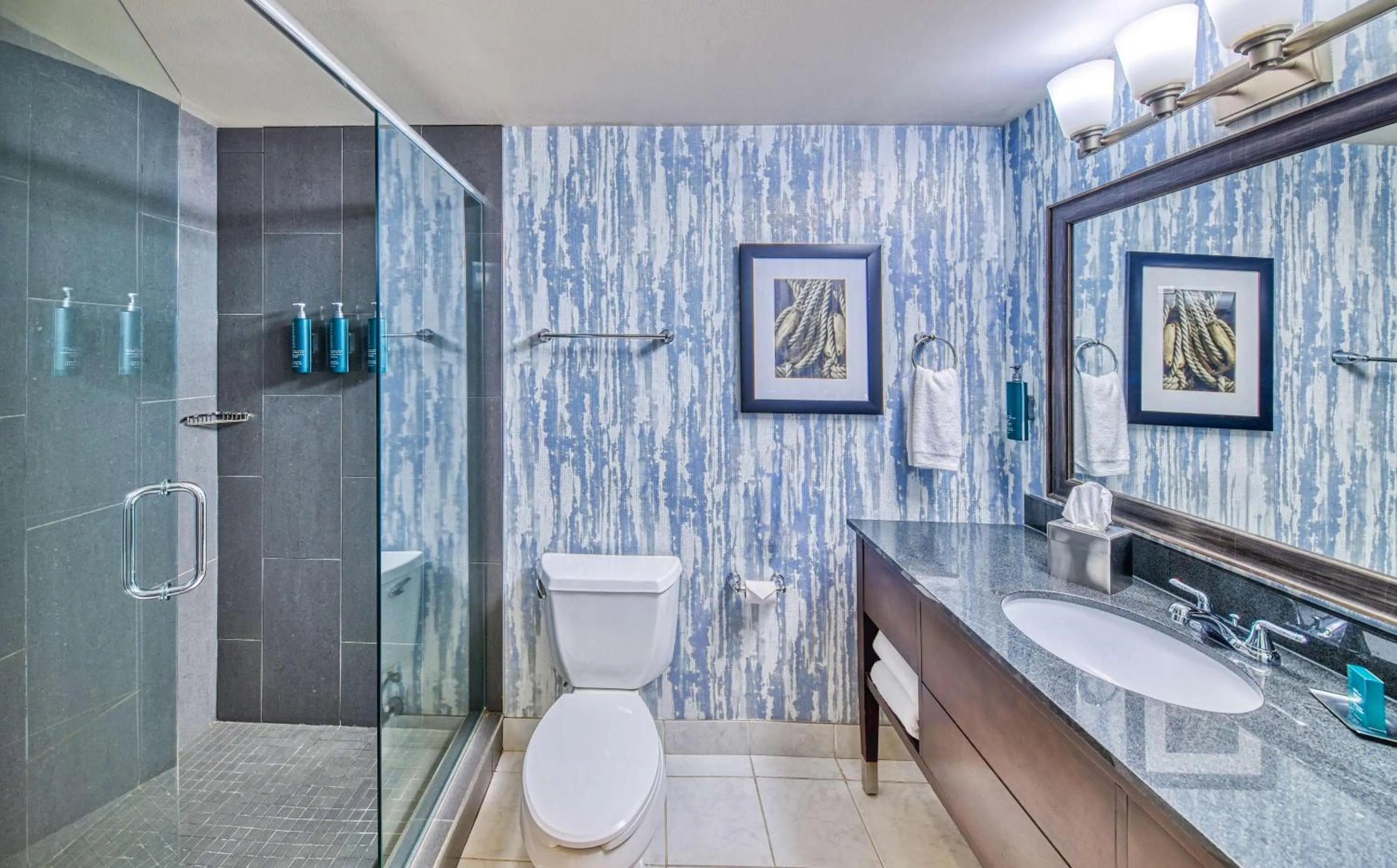 Bathroom in DoubleTree by Hilton Port Huron