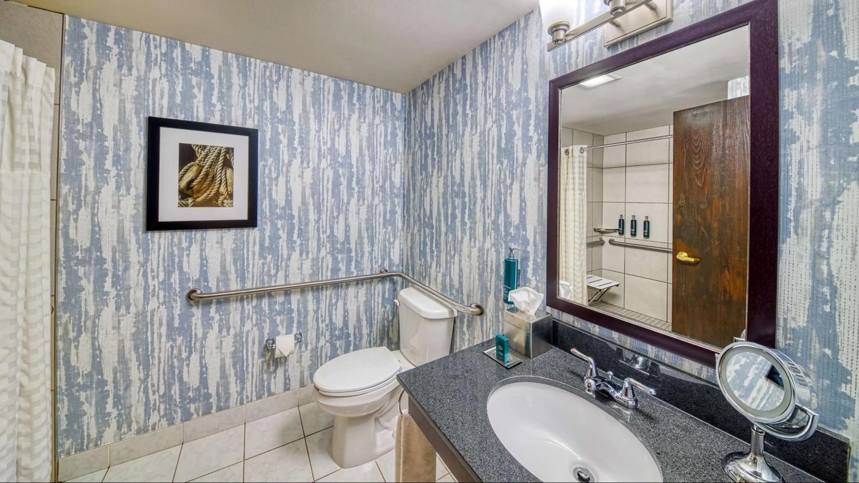 Bathroom in DoubleTree by Hilton Port Huron