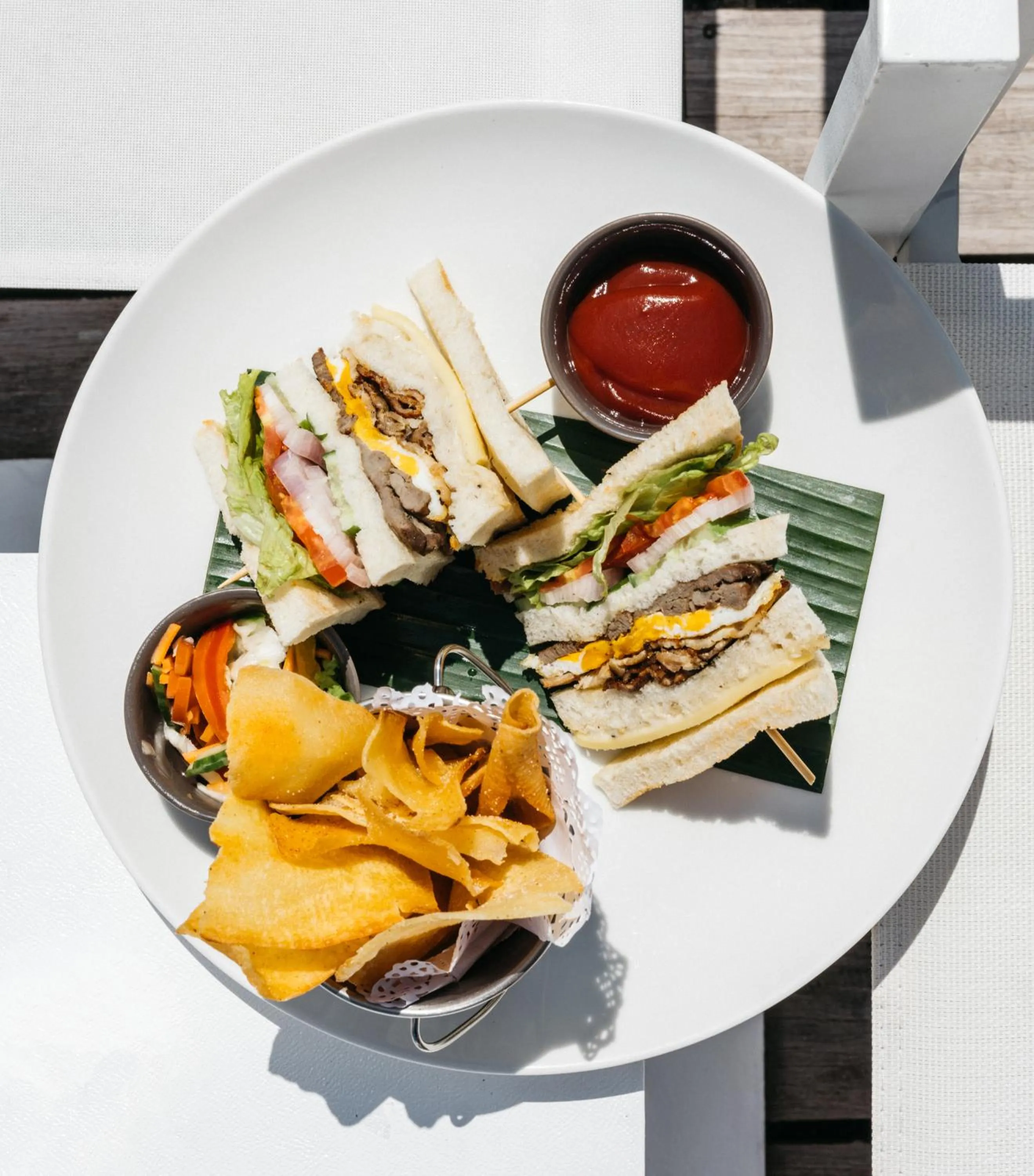 Food close-up in Cinnamon Velifushi Maldives