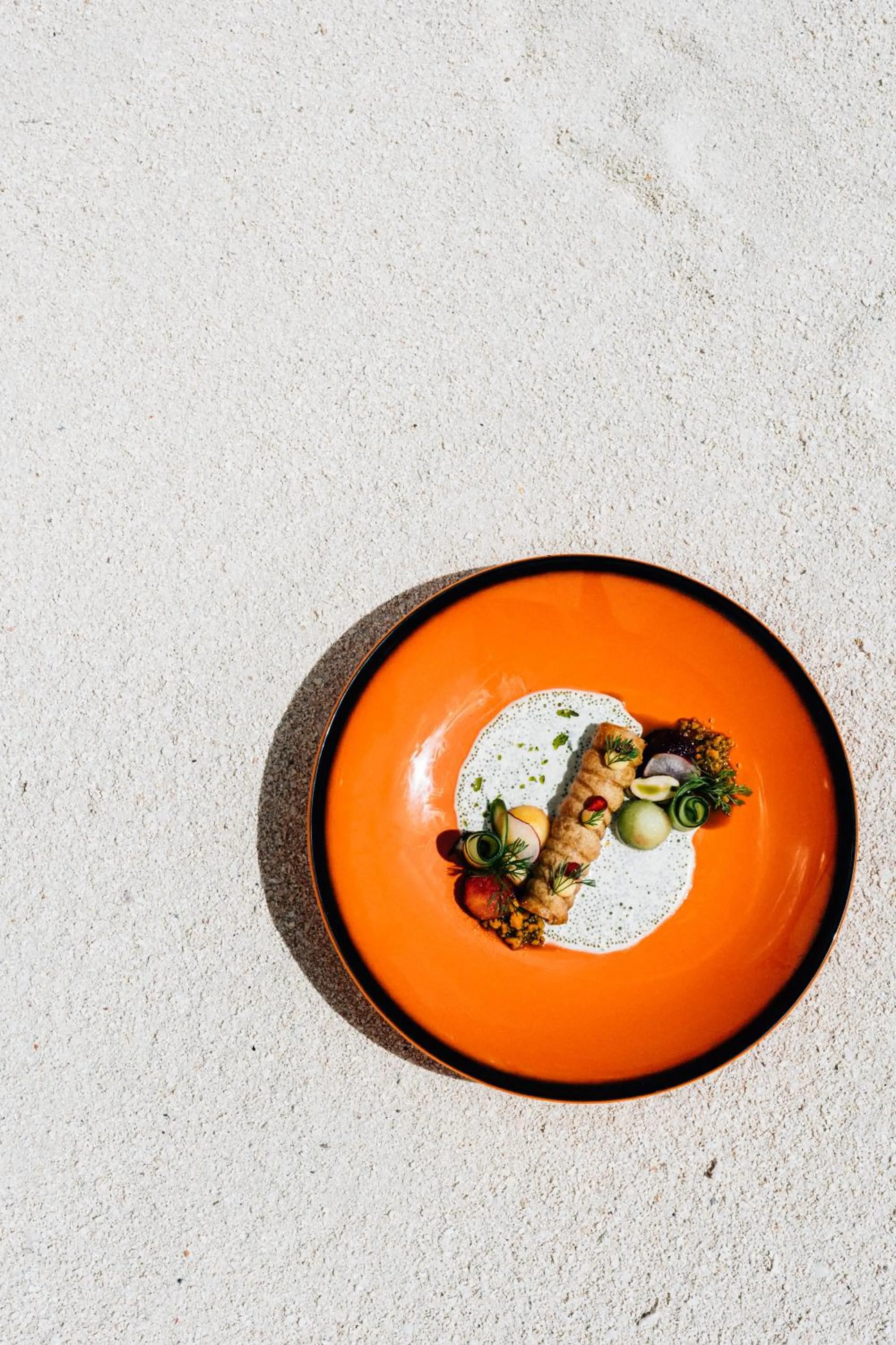 Food close-up in Cinnamon Velifushi Maldives