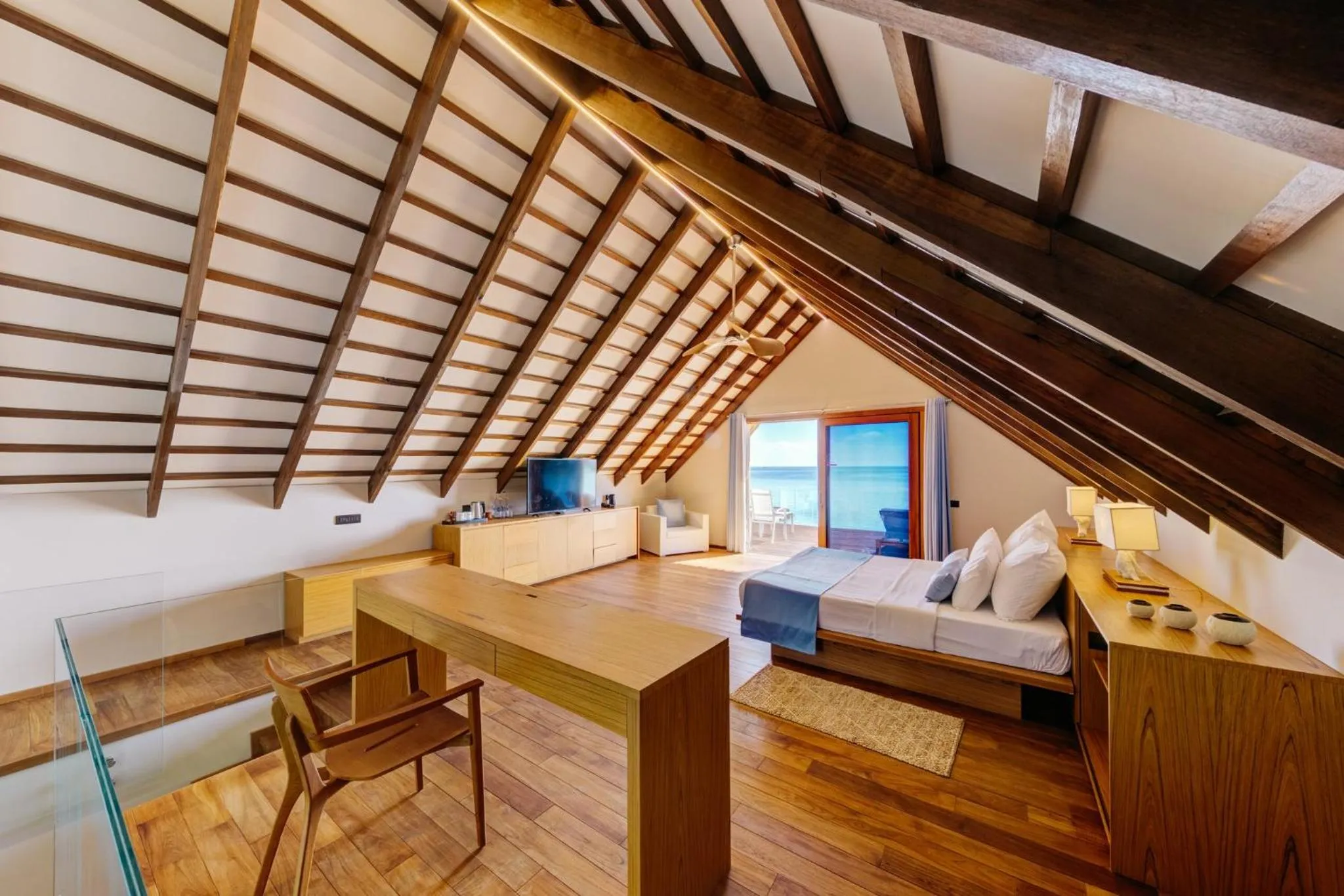 Bedroom, Bed in Cinnamon Velifushi Maldives