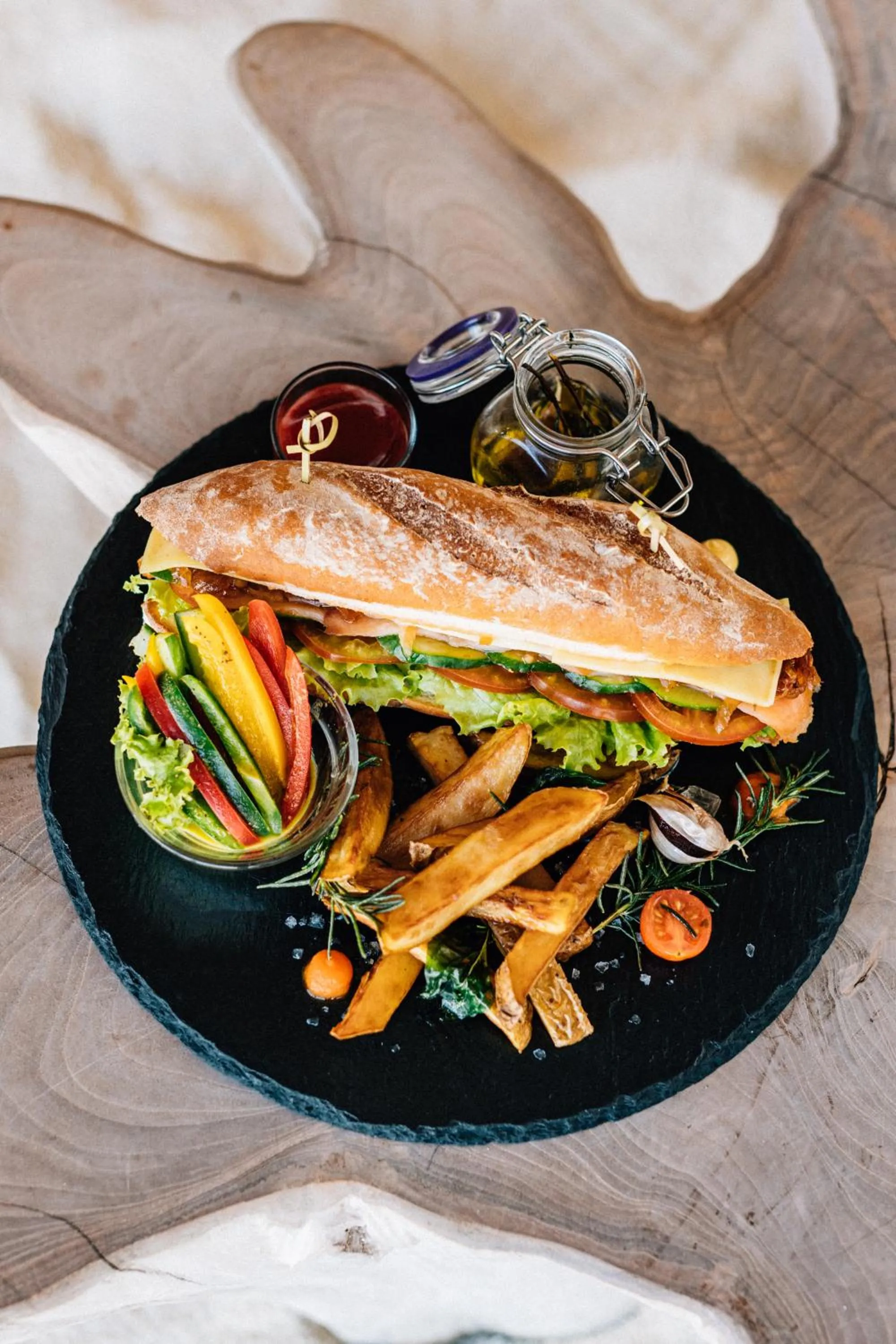 Food close-up in Cinnamon Velifushi Maldives