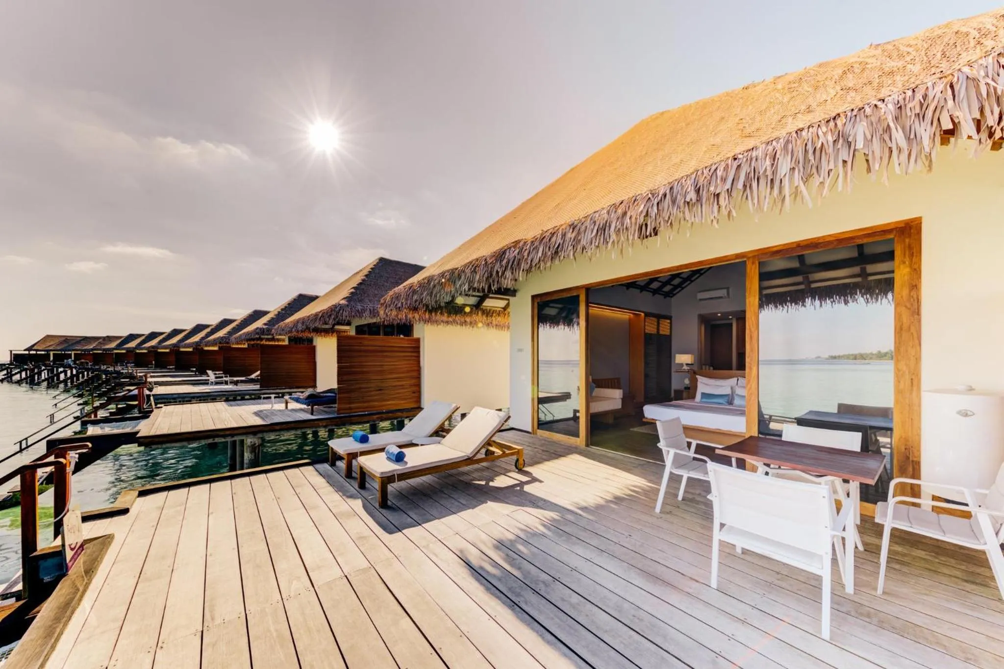 Balcony/Terrace in Cinnamon Velifushi Maldives