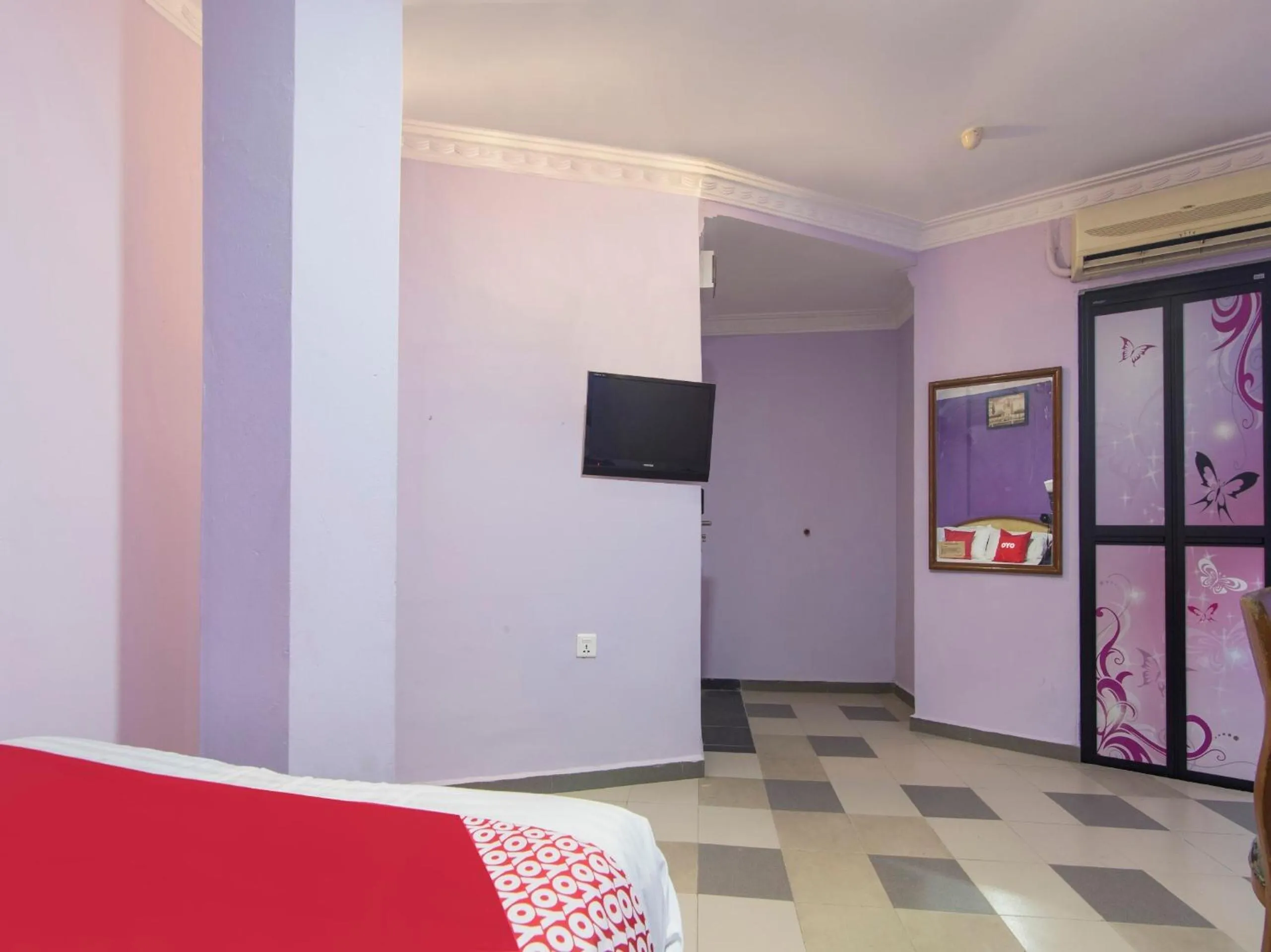 Bedroom in Hotel O Sri Muda Corner Sdn Bhd