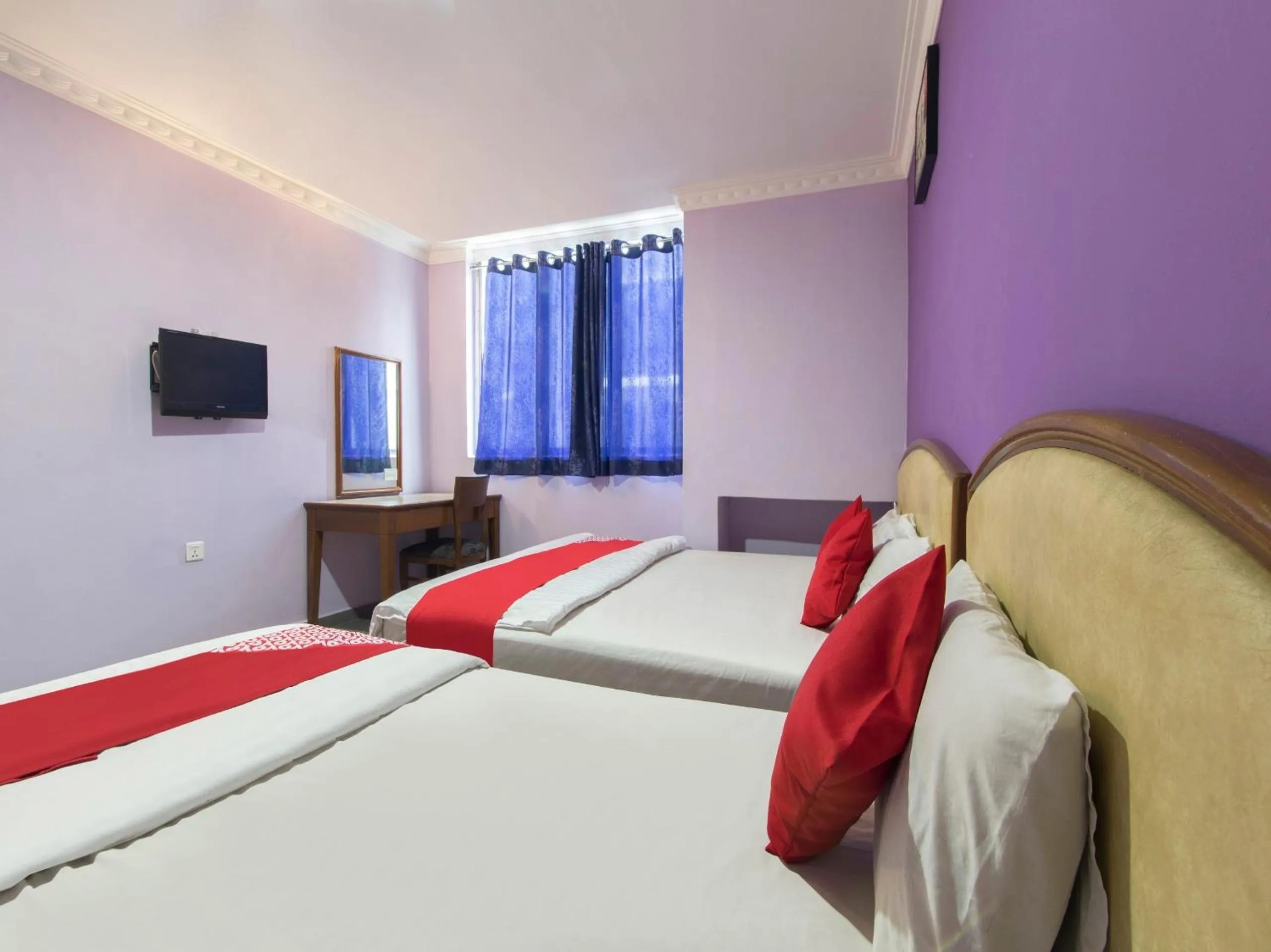 Bedroom, Bed in Hotel O Sri Muda Corner Sdn Bhd