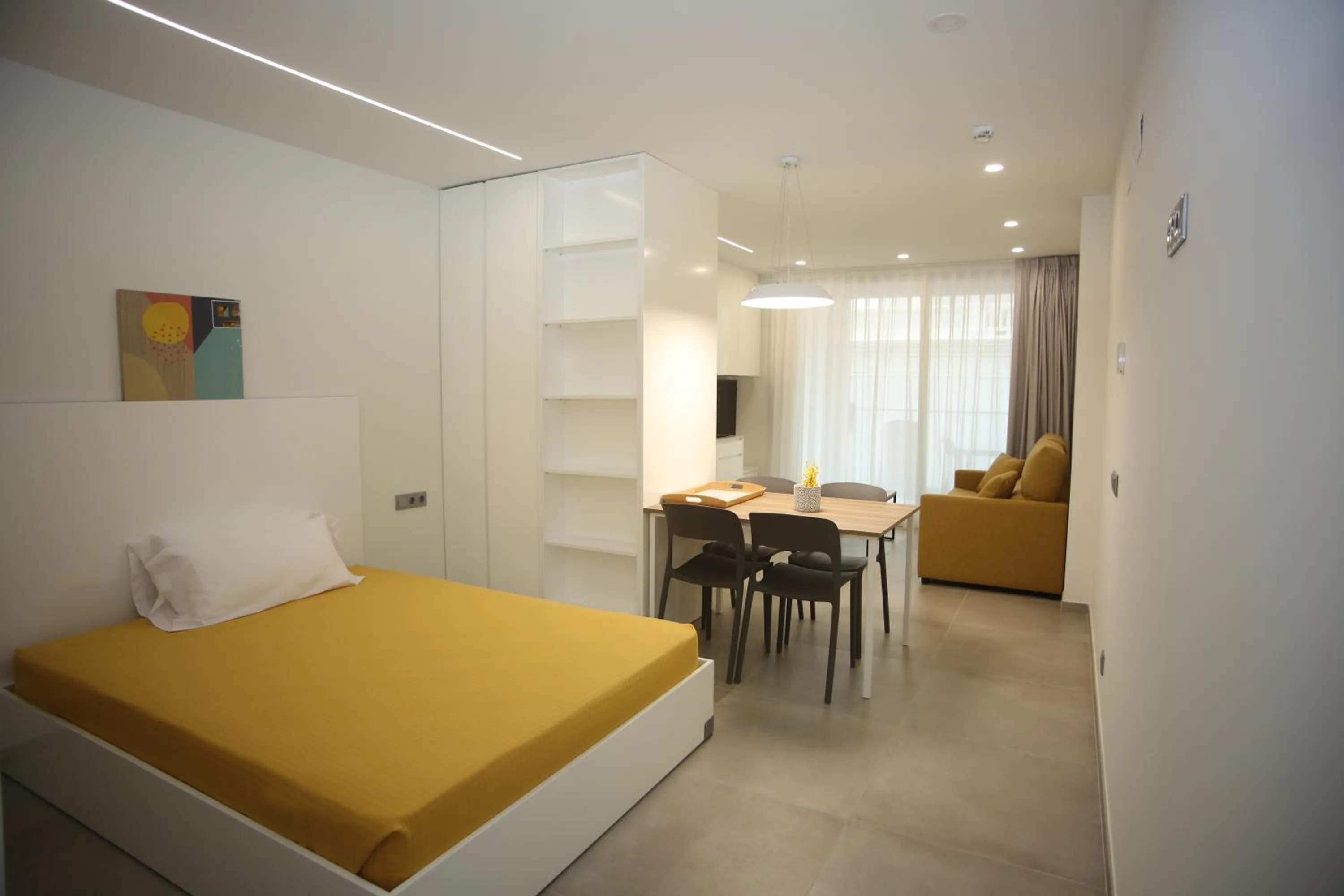 Bed in Iberflat APARTAMENTOS LOS PINOS