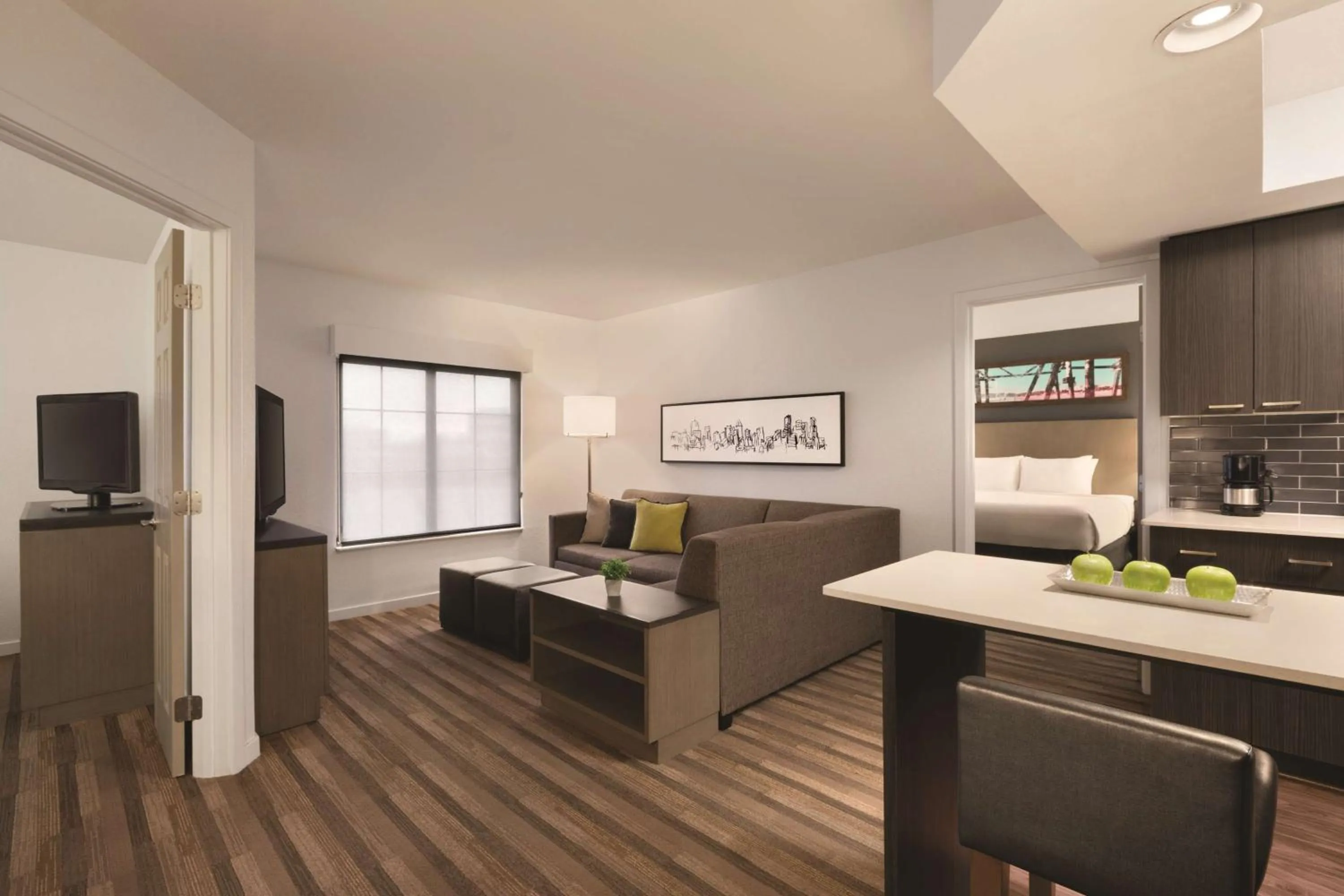 Photo of the whole room in Hyatt House Boston/Burlington