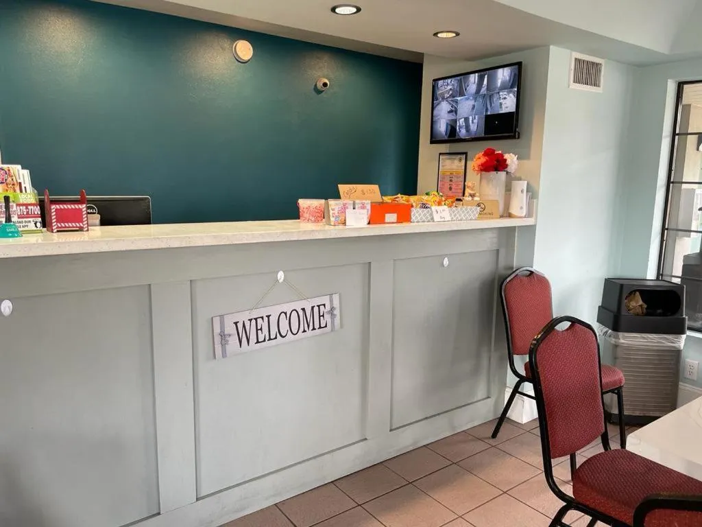 Lobby or reception in Nola Inn