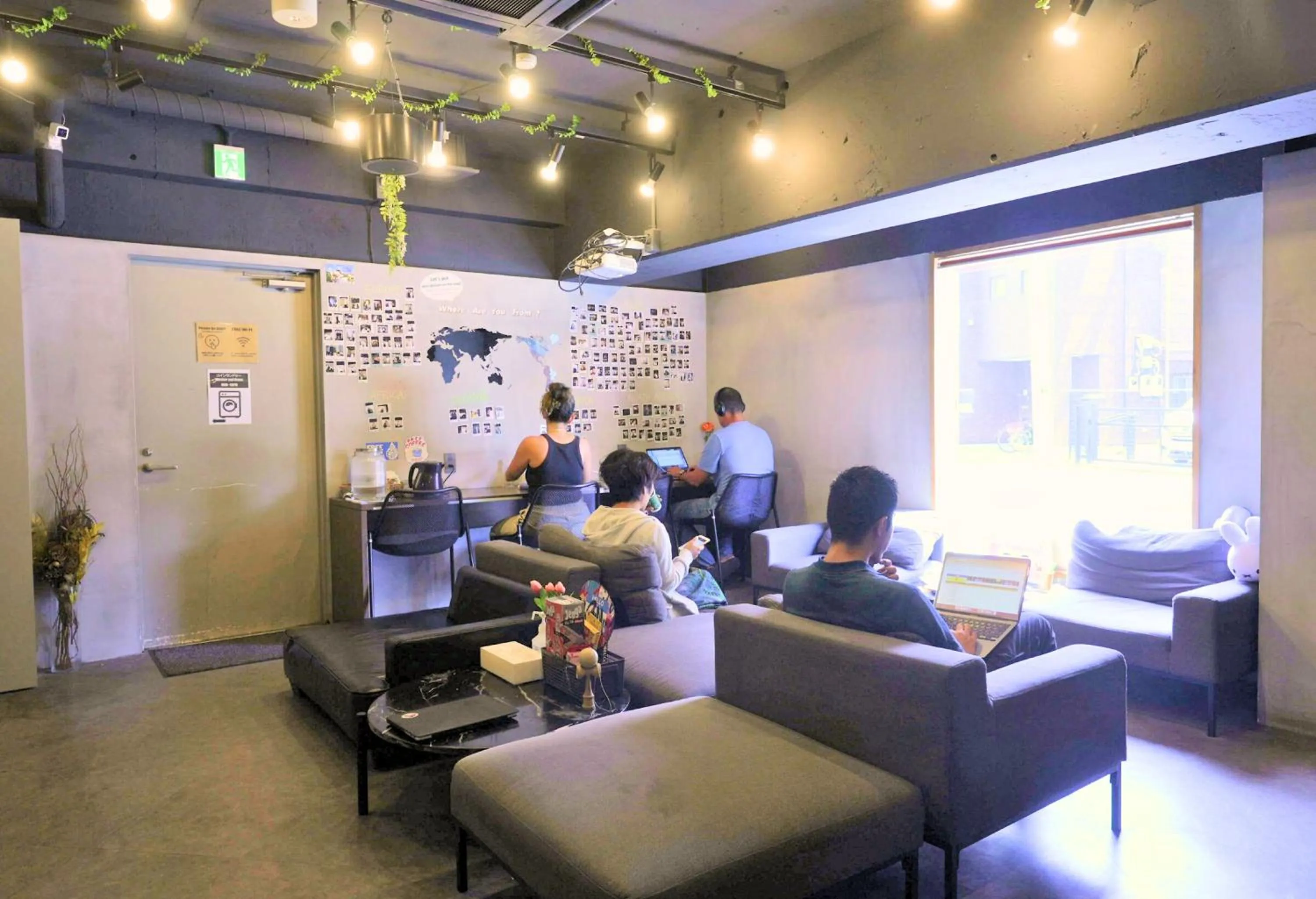 Communal lounge/ TV room in &AND HOSTEL MINAMISENJU