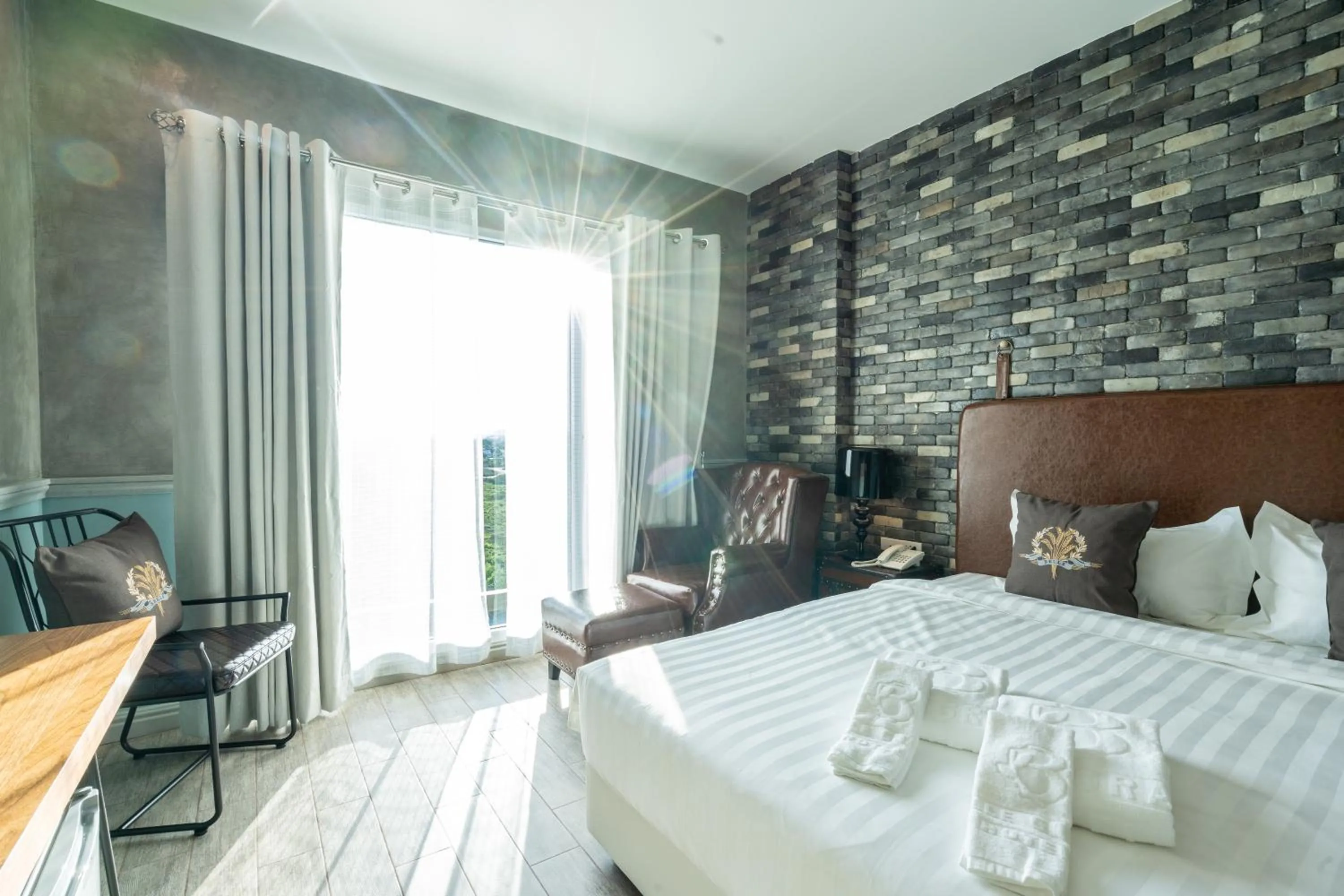 Bed in Belle Grand Hotel