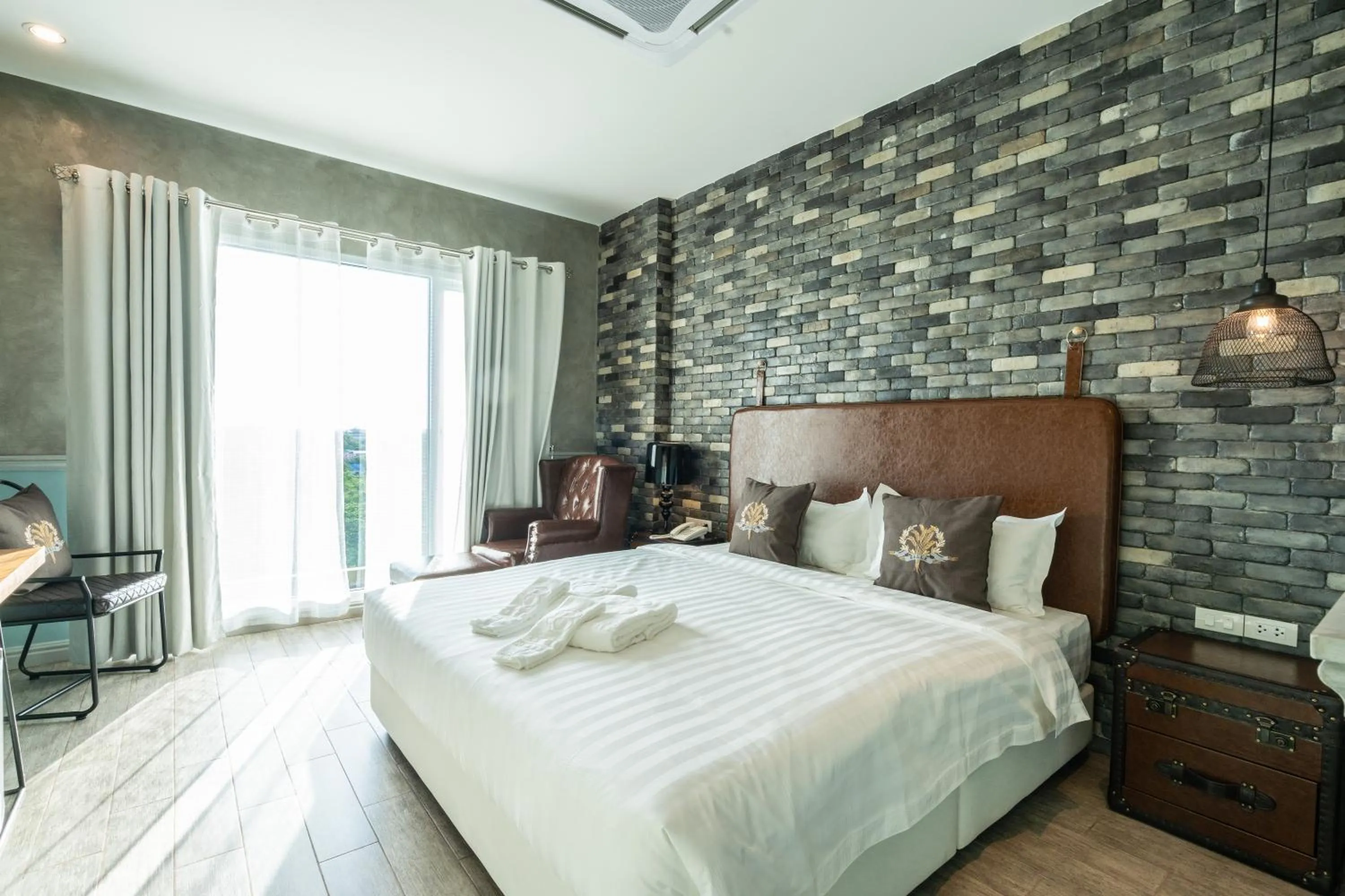 Bed in Belle Grand Hotel