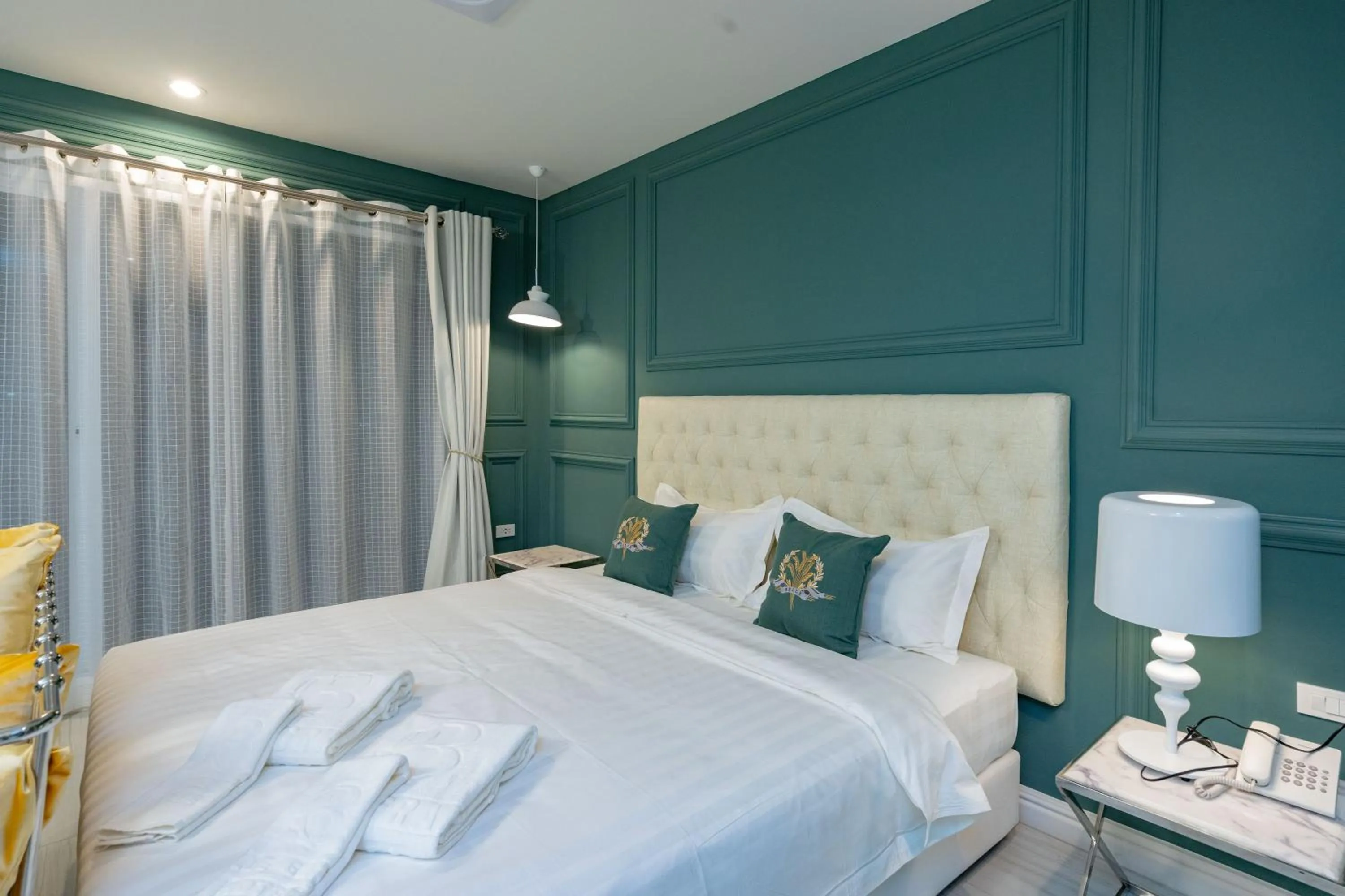 Bed in Belle Grand Hotel