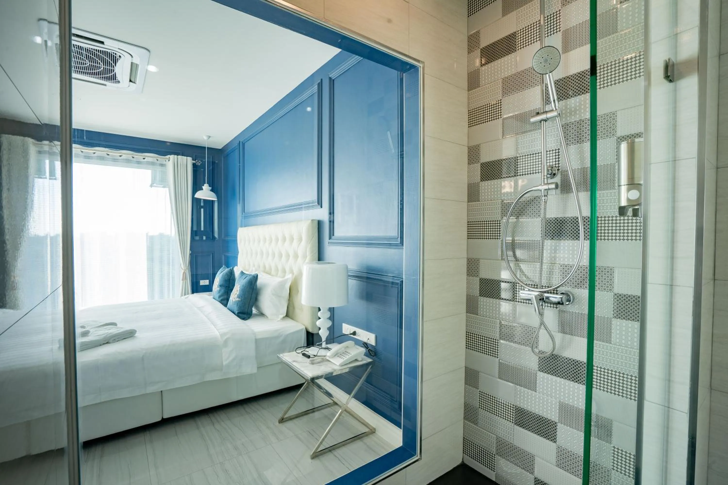 Bed in Belle Grand Hotel