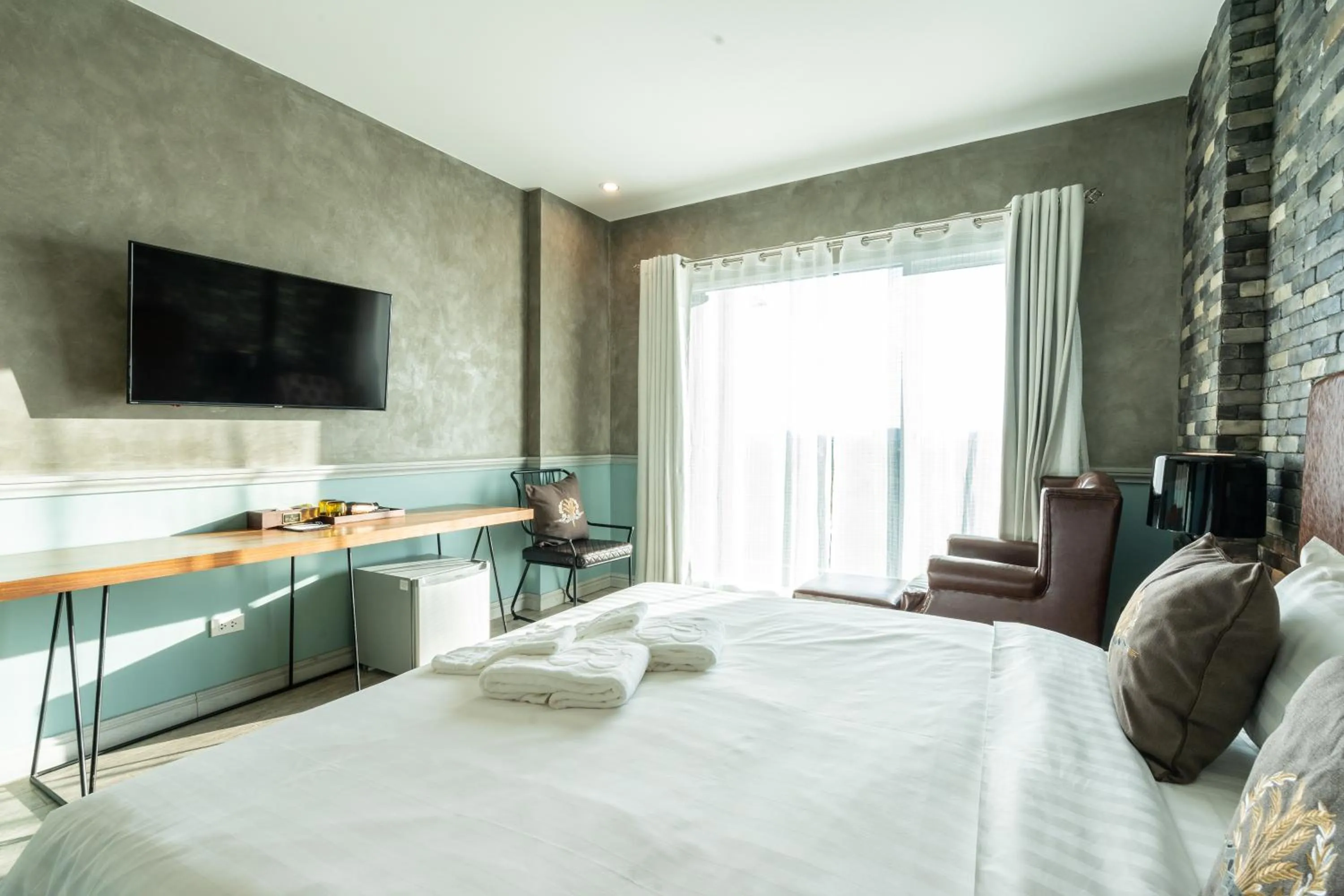 Bed in Belle Grand Hotel