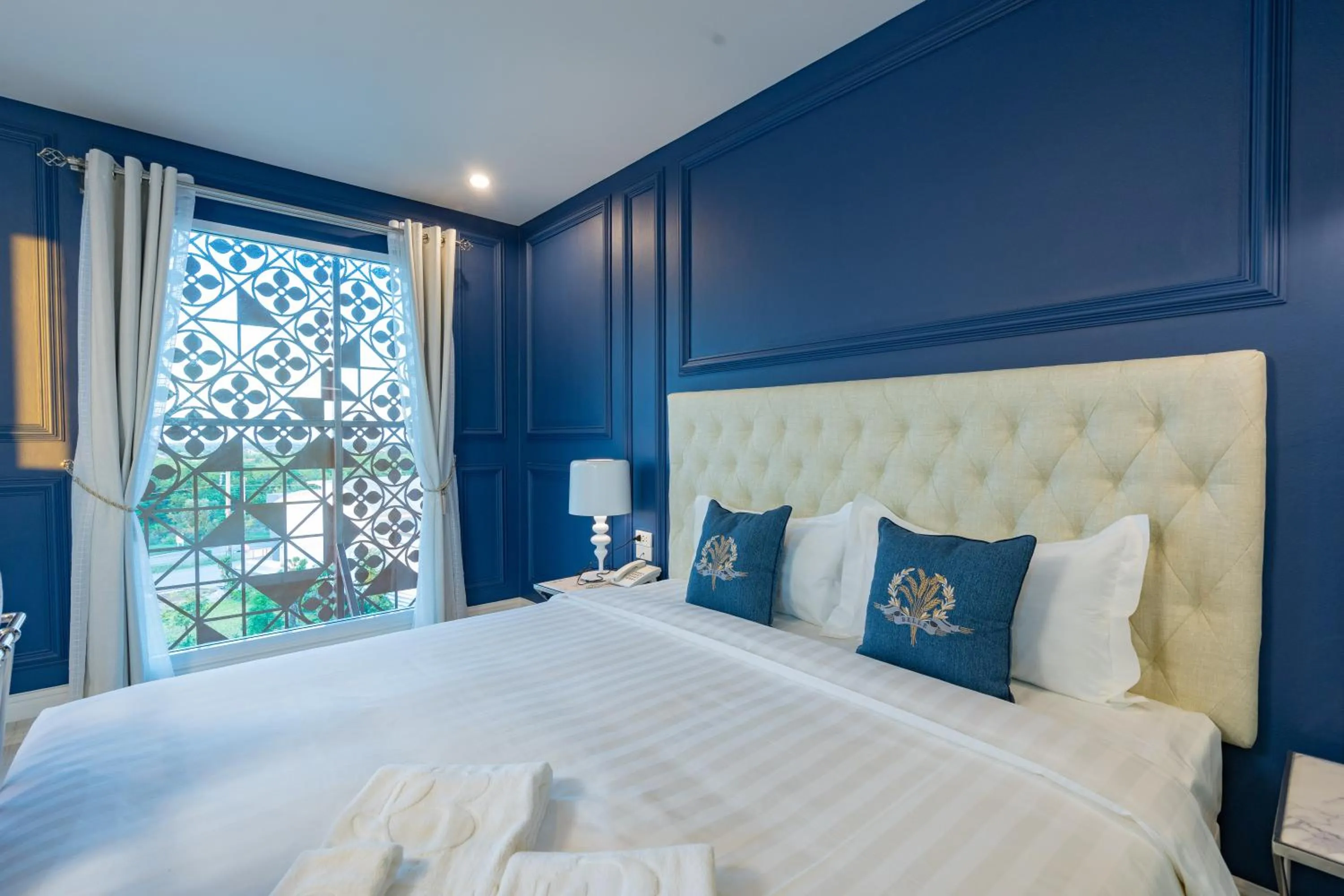 Bed in Belle Grand Hotel